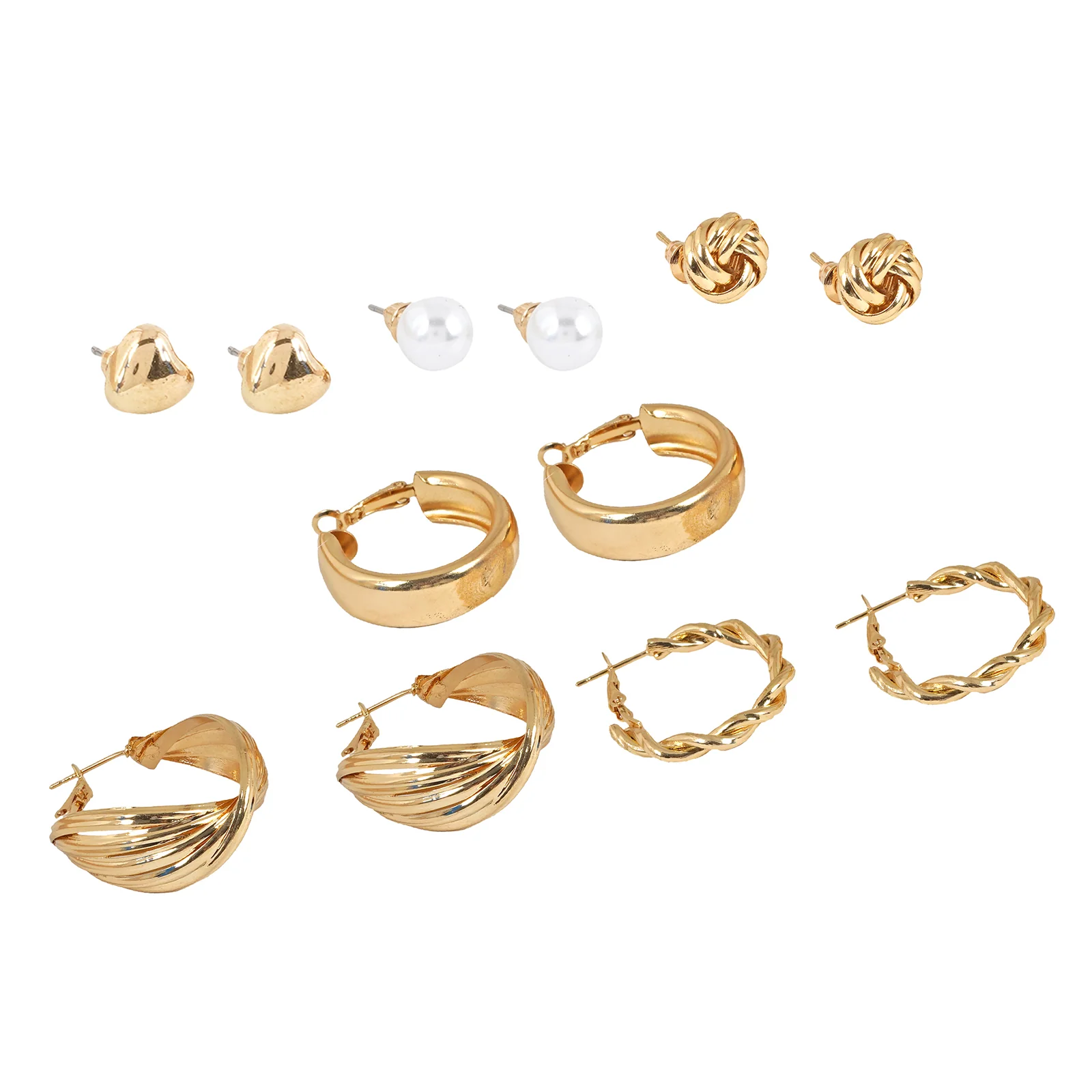 Glam in Gold Earring Set - Image 5