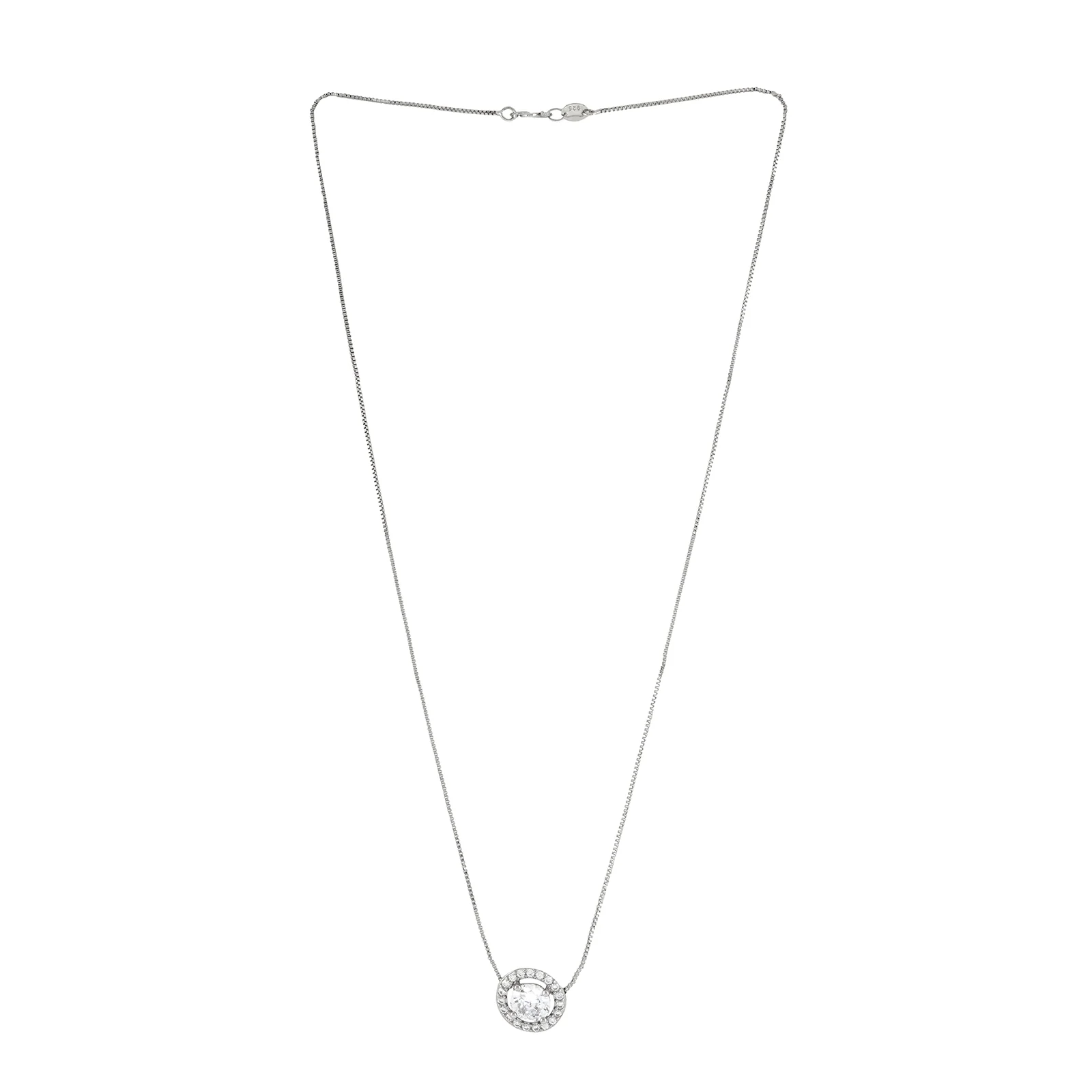 Glynn Annular Silver Necklace - Image 5