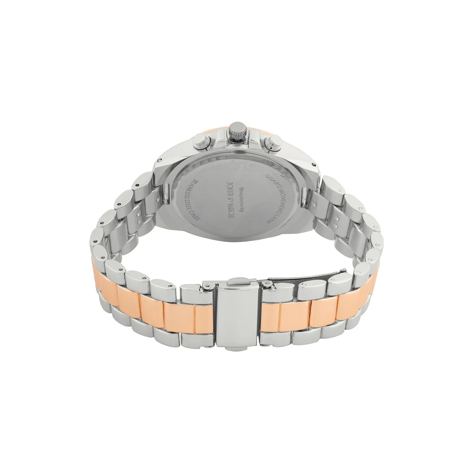 Golden Link Watch Bracelet Stack - Image 5