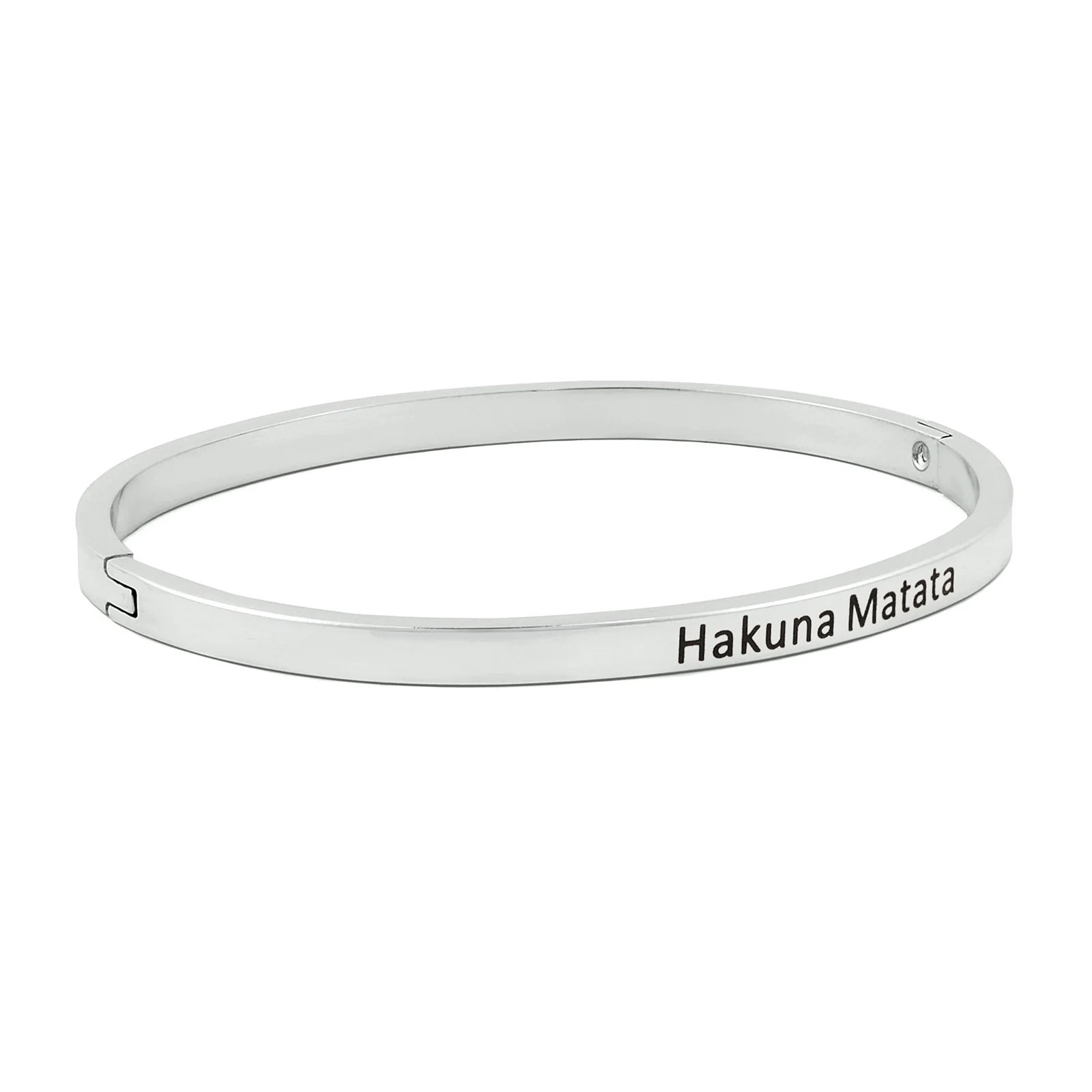 Hakuna Matata Silver Mantra Band - Image 5