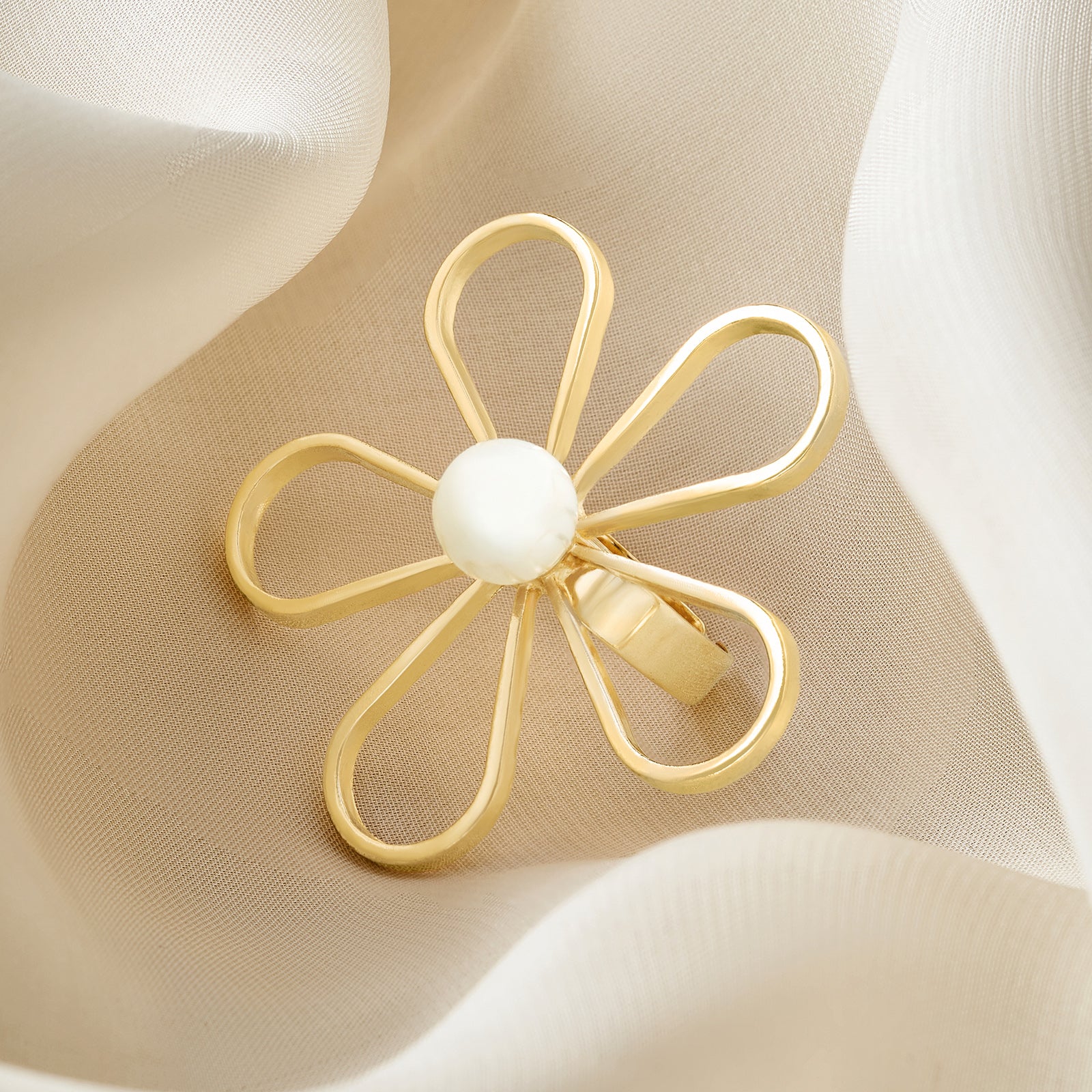 Hanayuro Molten Pearl Ring - Image 2