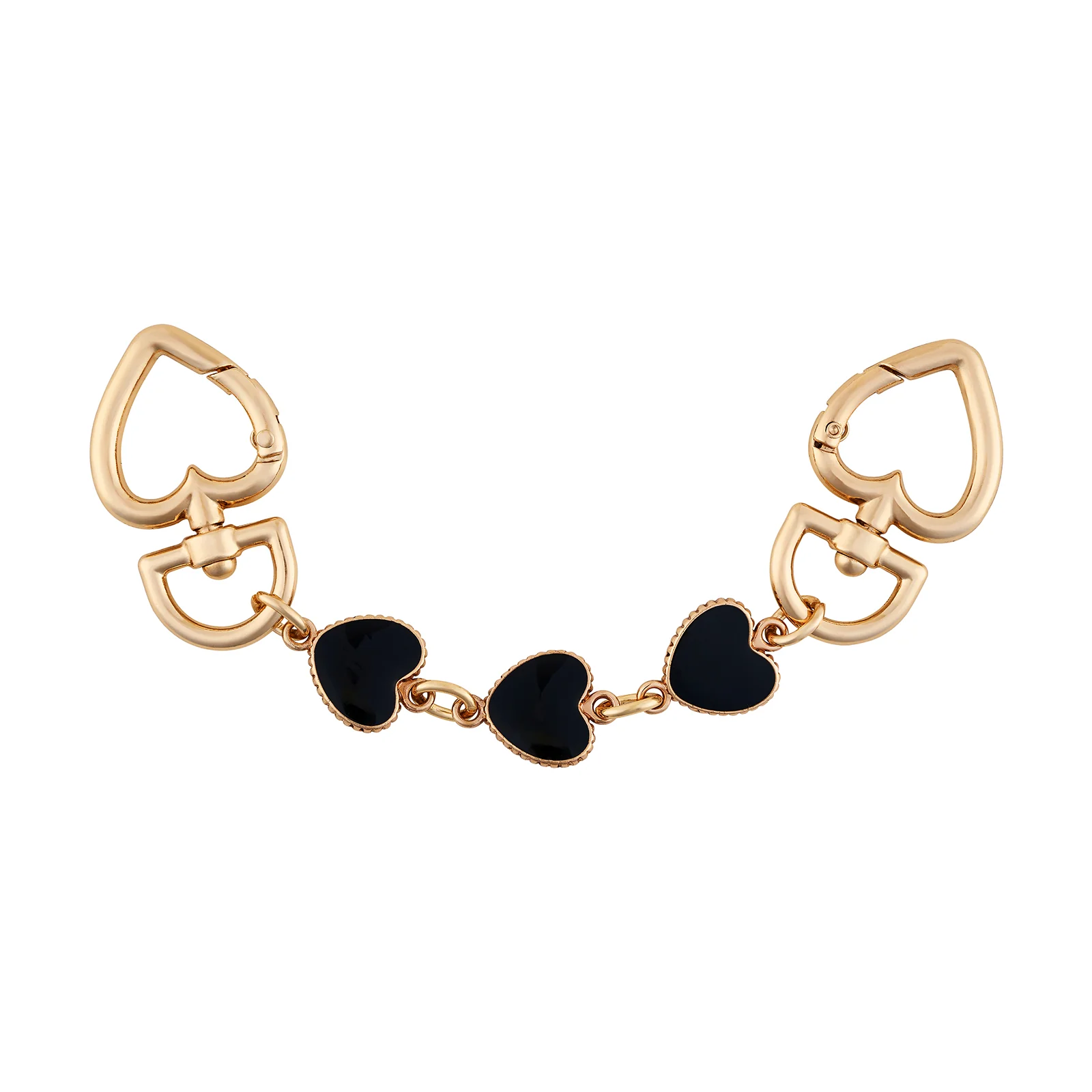 Heart-lush Black Bag Charm - Image 4