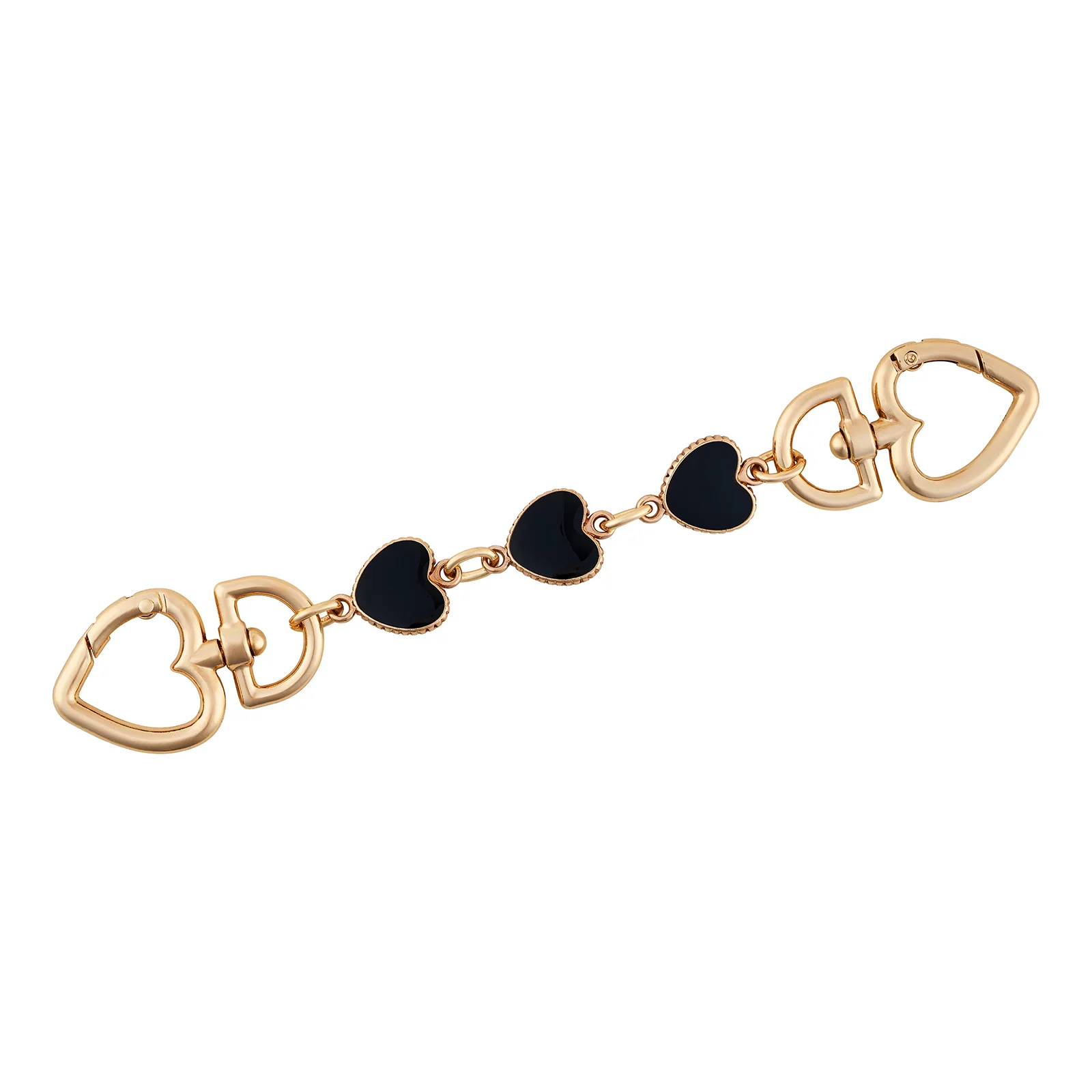 Heart-lush Black Bag Charm - Image 5