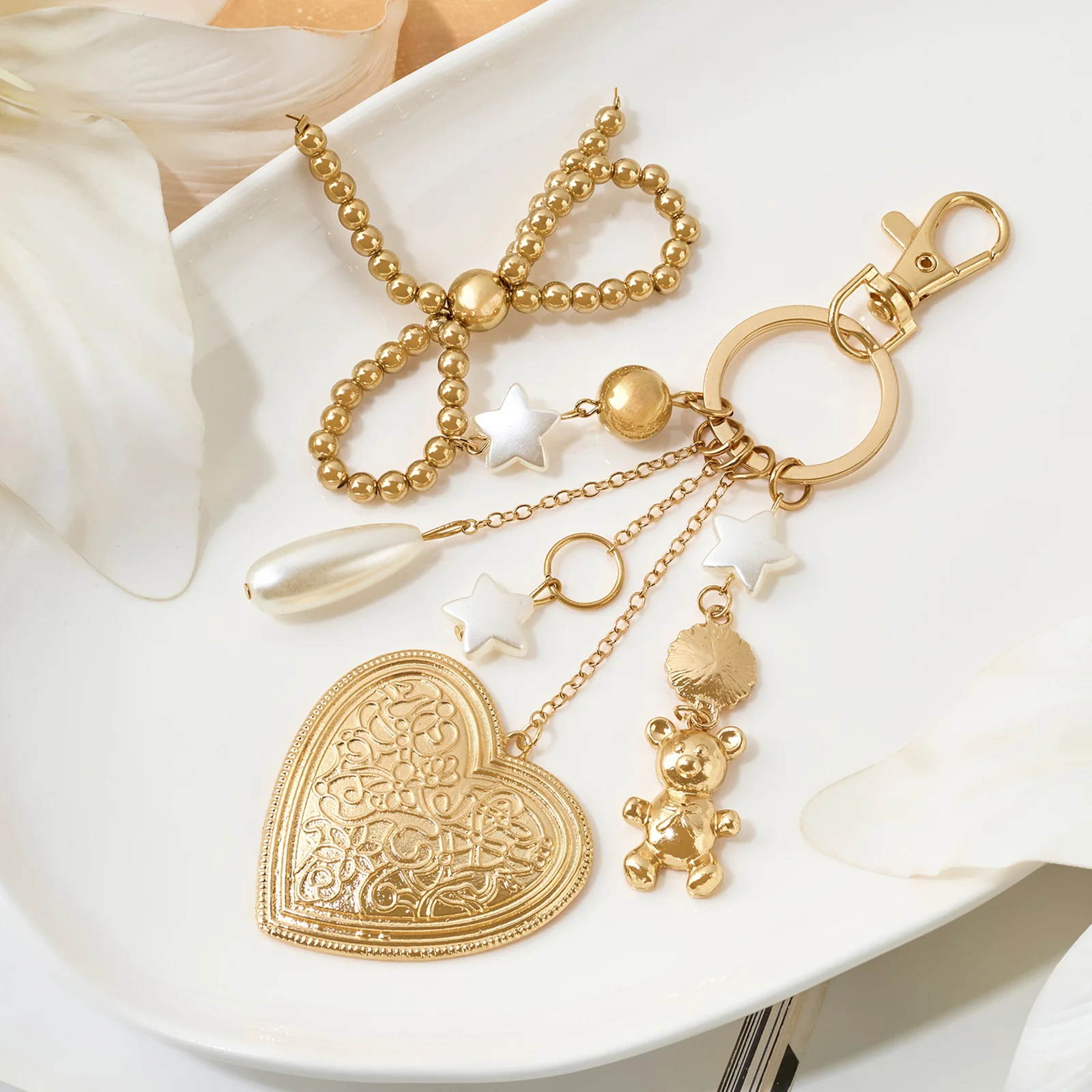 Heart-Pop Bag Charm