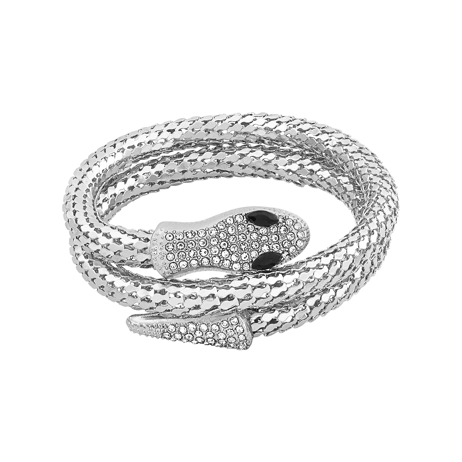Hissé Silver Snake Bracelet - Image 3