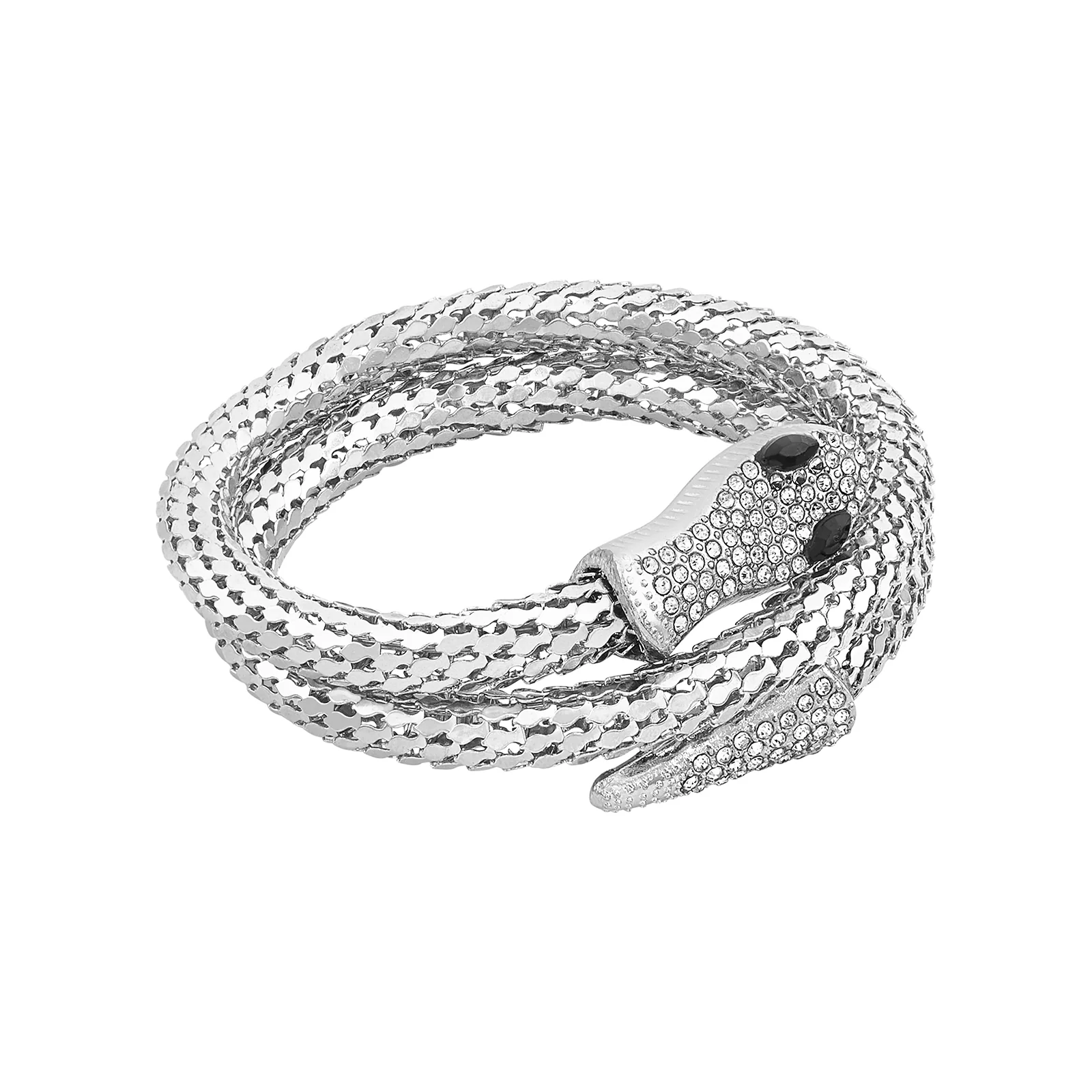 Hissé Silver Snake Bracelet - Image 4