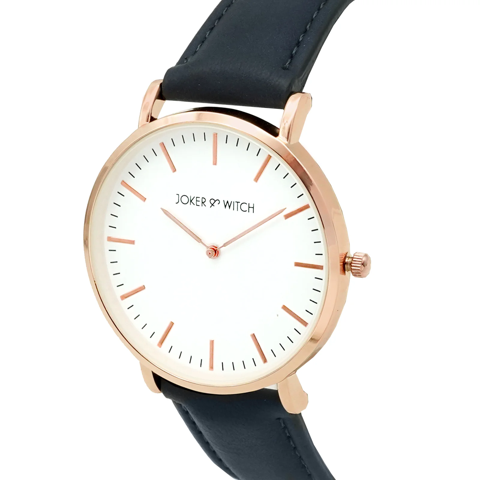 Hope White Large Dial Blue PU Strap Women's Watch - Image 3