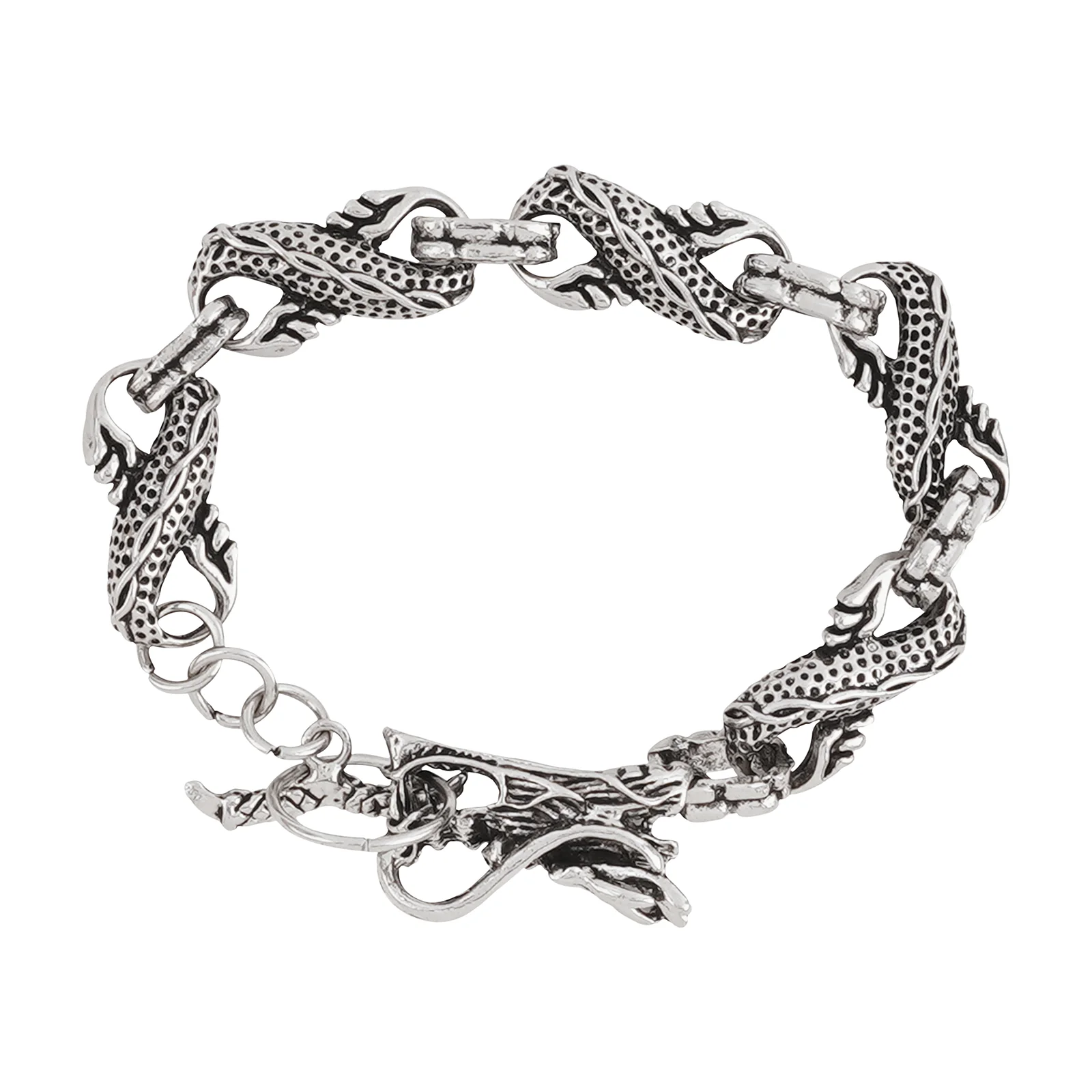 Icarus Dragon Scale And Dragon Head Bracelet - Image 3