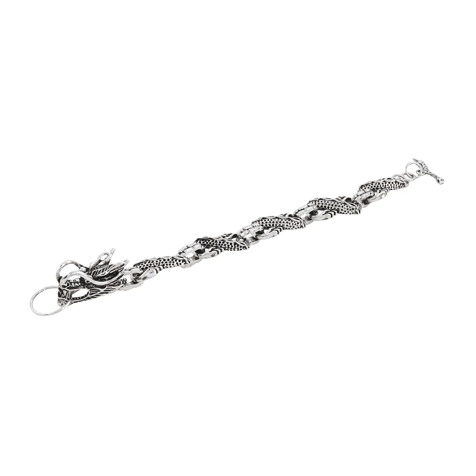 Icarus Dragon Scale And Dragon Head Bracelet - Image 4