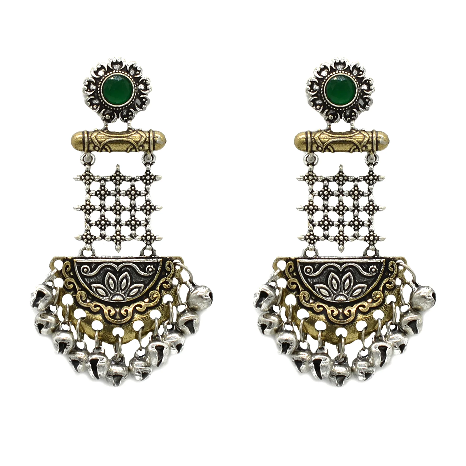 Ika Dual Tone Oxidized Jewelry Gift Set - Image 2