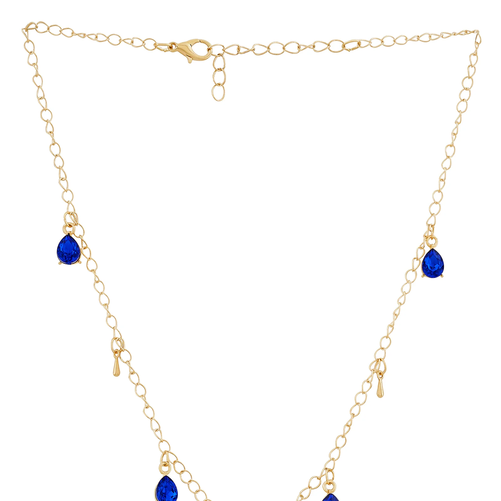 Indigo-Drop Evil Eye Necklace - Image 5