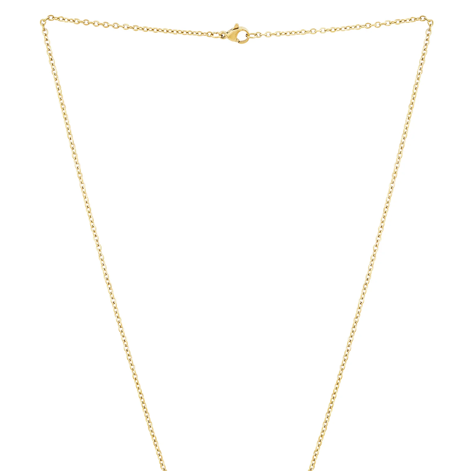 Infinity Gold Women's Round Mantra Necklace - Image 4