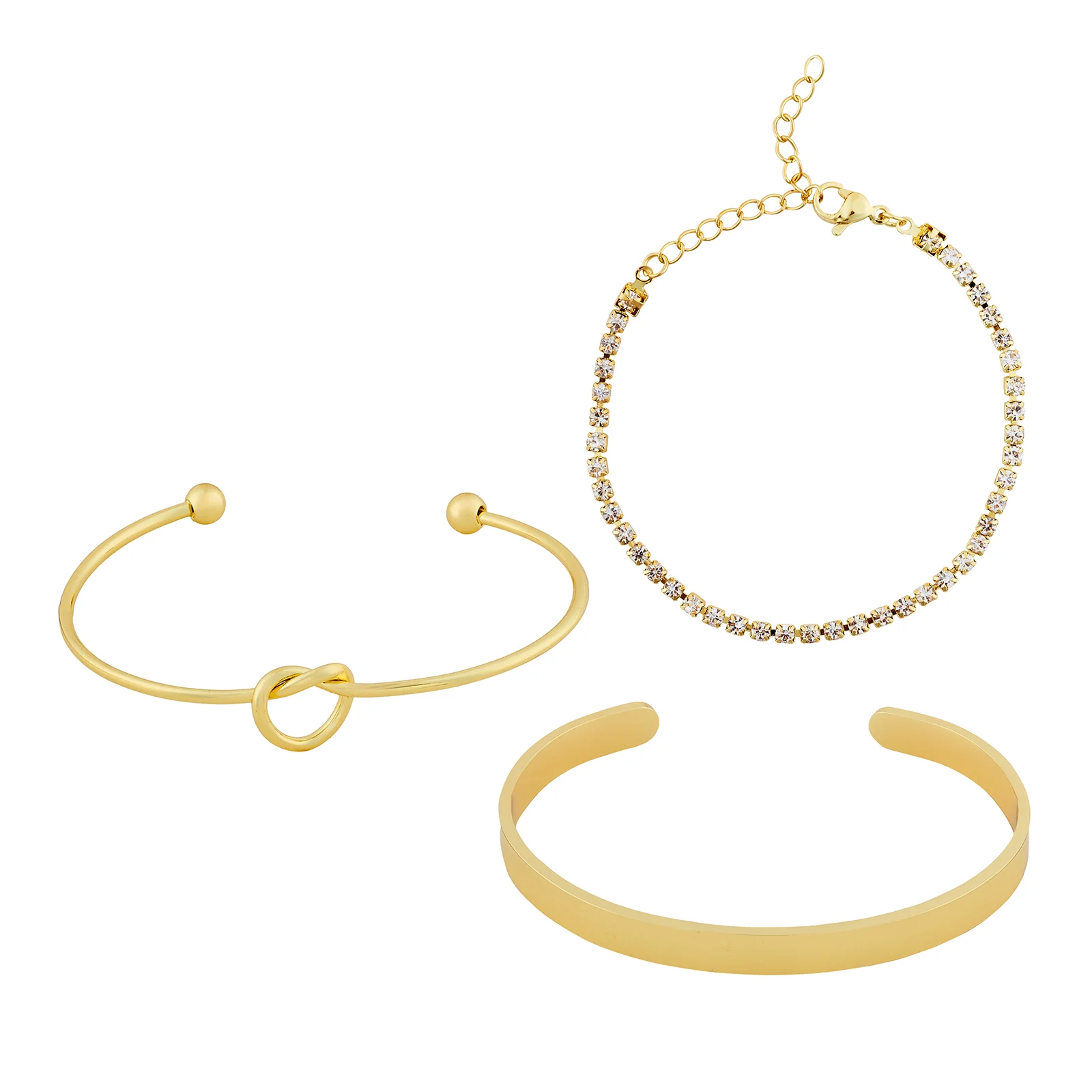 Ismira Gold Love Bracelet Set - Image 3