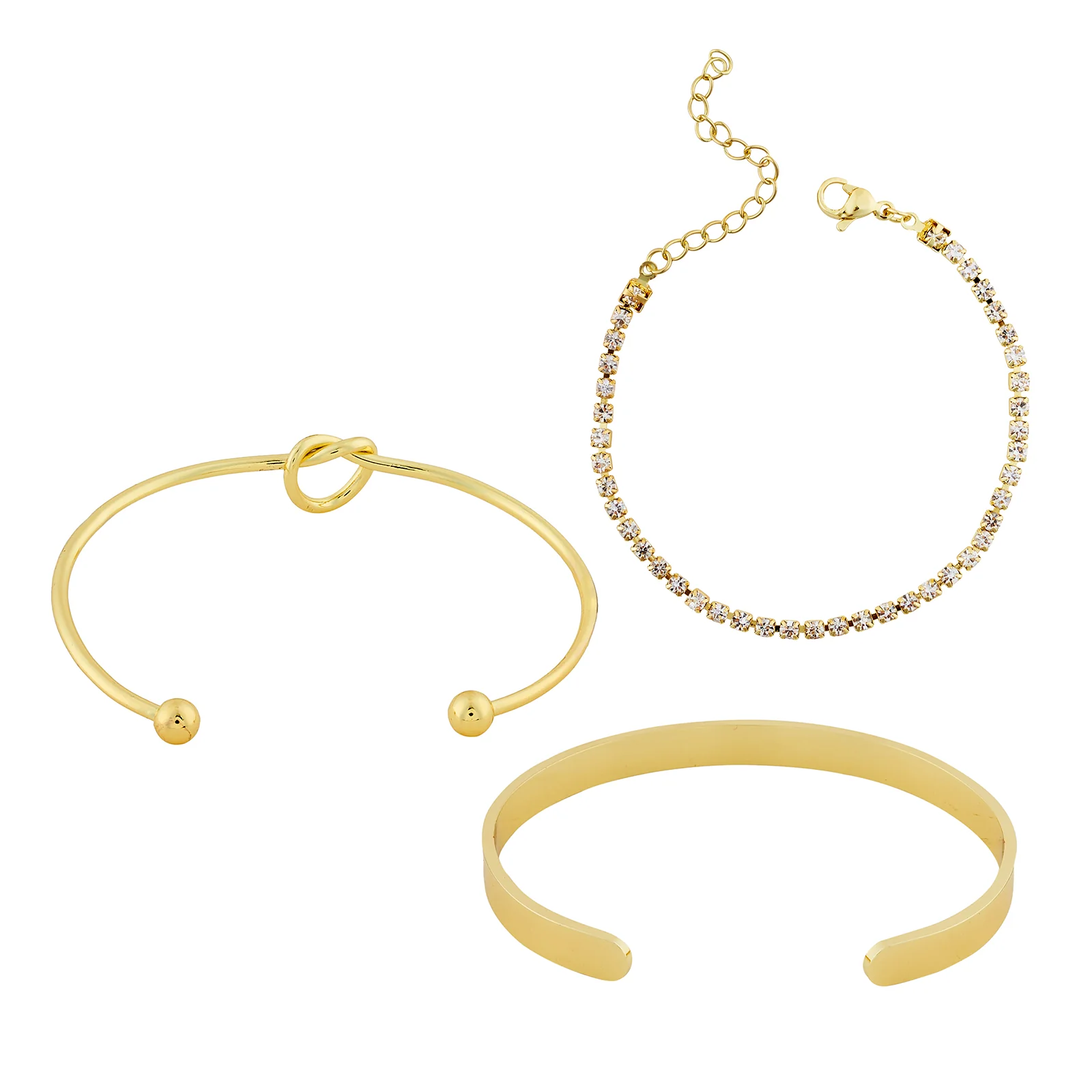 Ismira Gold Love Bracelet Set - Image 5