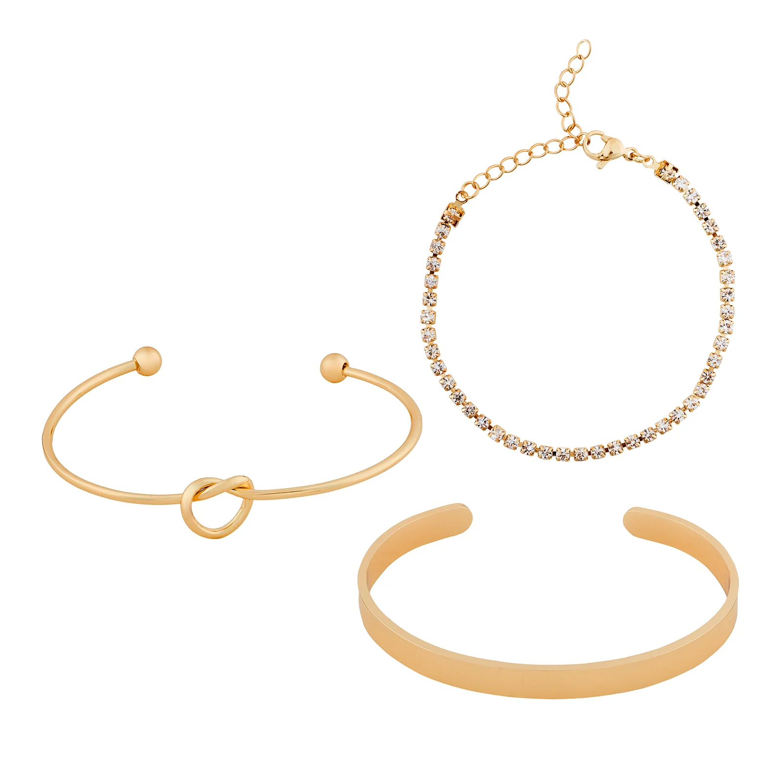 Ismira Rosegold Love Bracelet Set - Image 3