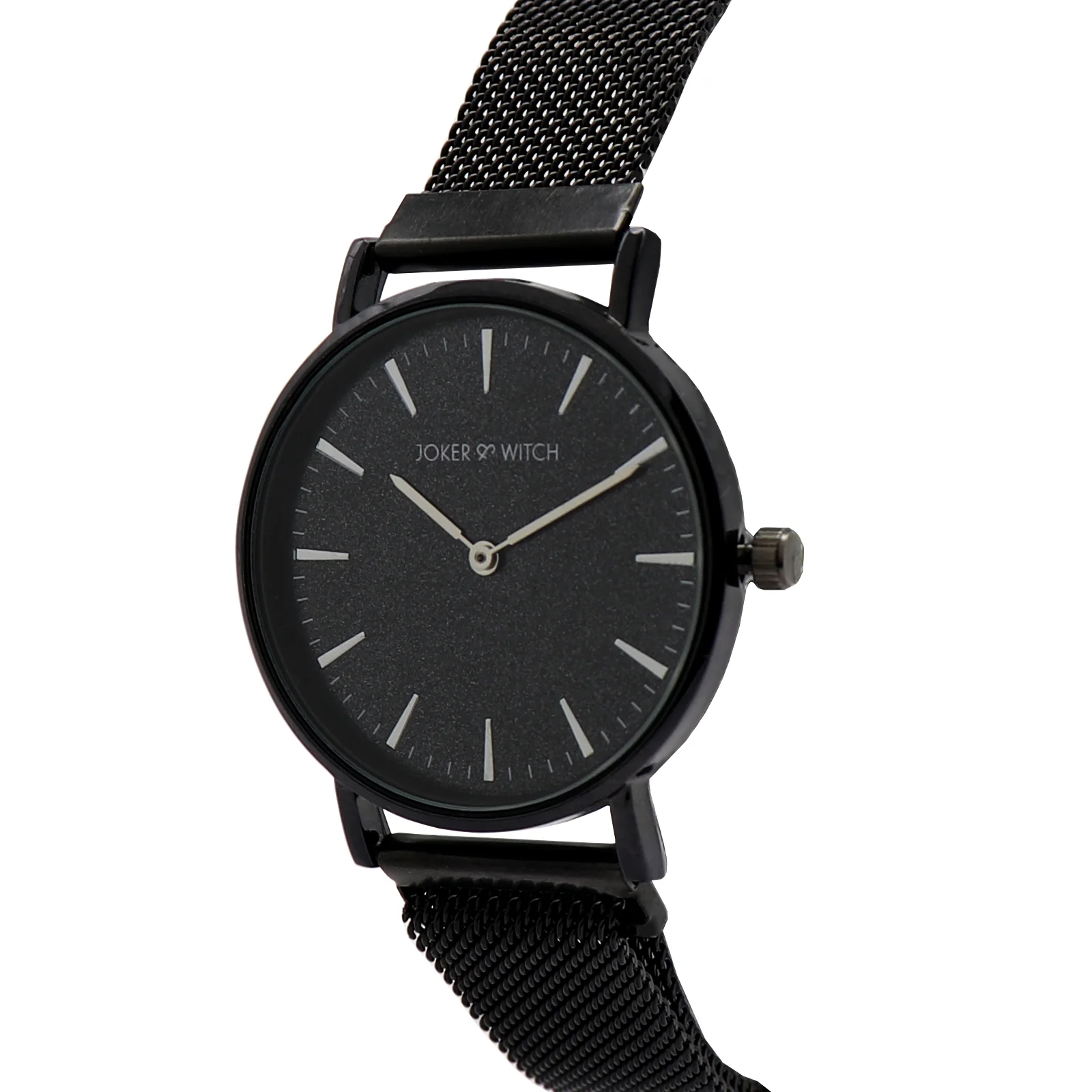 Ivy Silver Black Medium Dial Magnetic Strap Women's Watch - Image 3