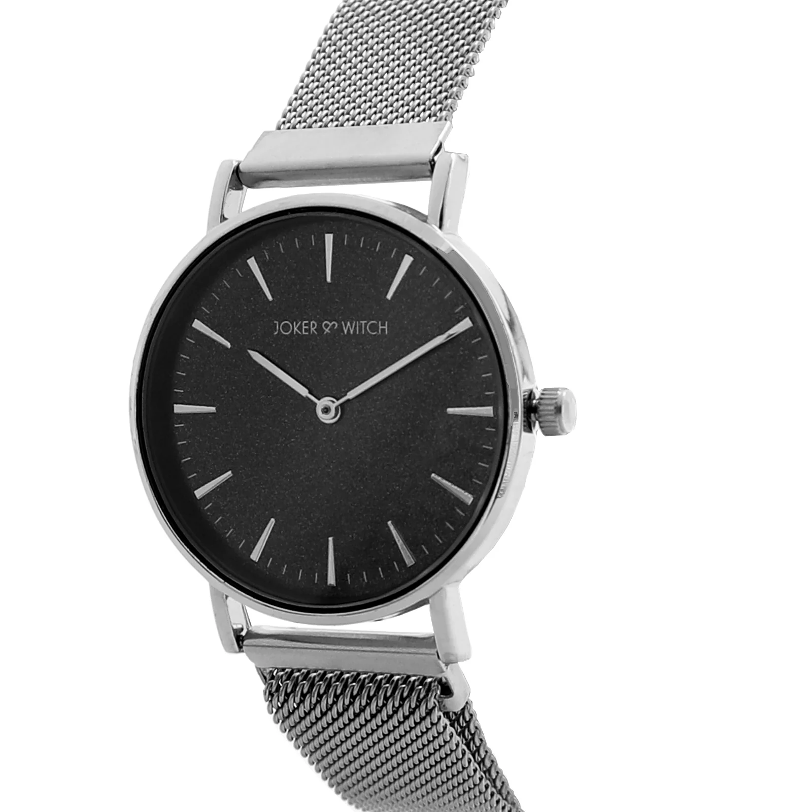 Ivy Black Medium Dial Silver Magnetic Strap Women's Watch - Image 3