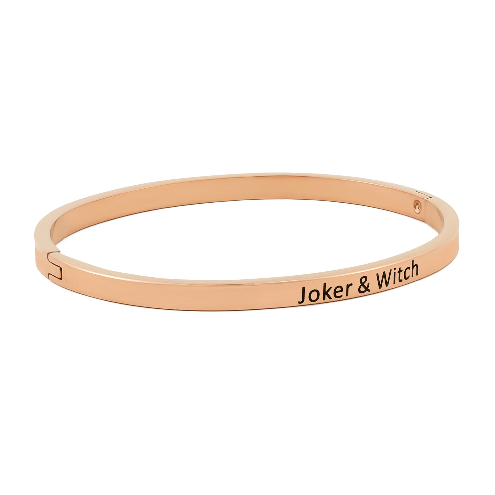 Joker & Witch Rose Gold Mantra Band - Image 5