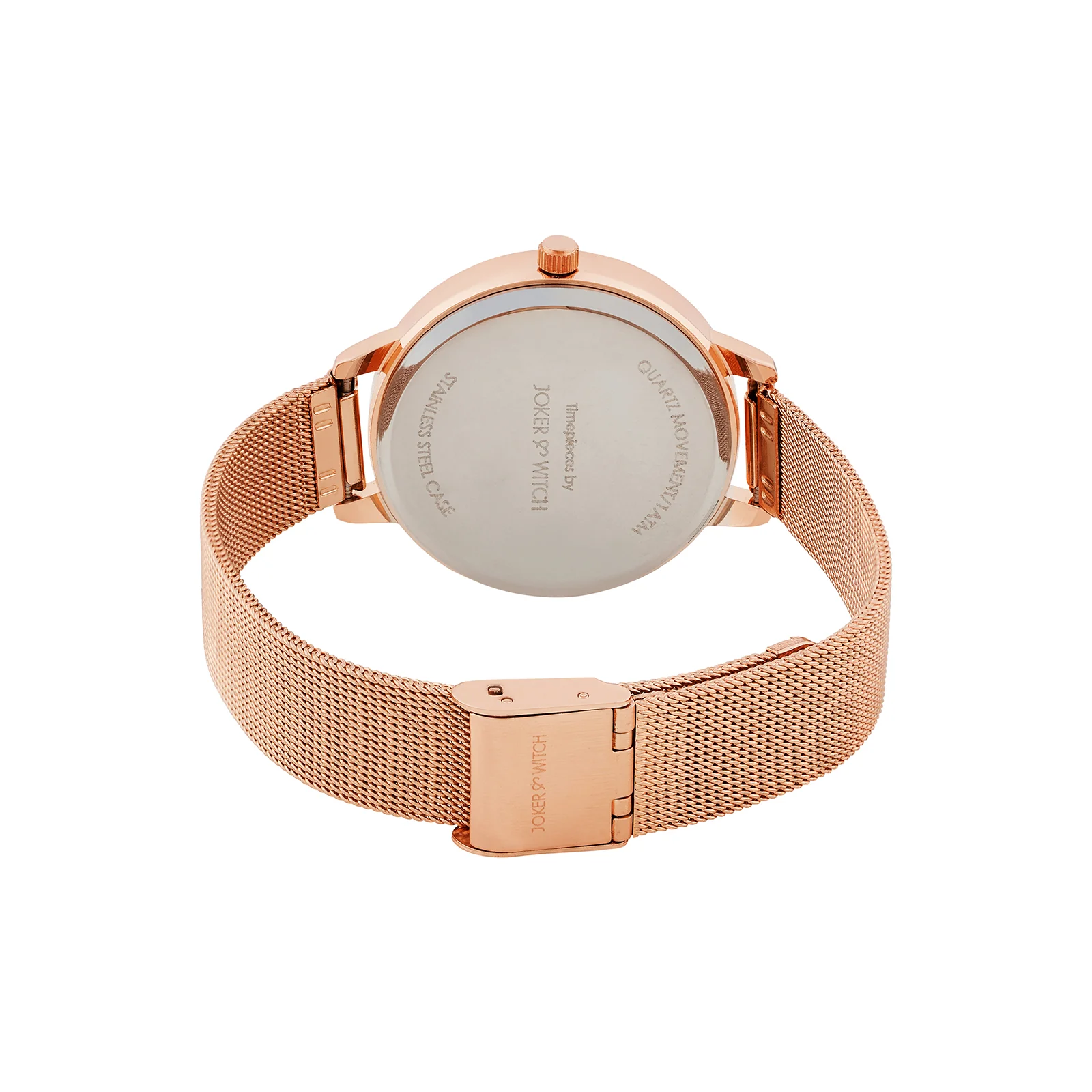 Kathy Rose Gold Medium Dial Mesh Strap Women's Watch - Image 6
