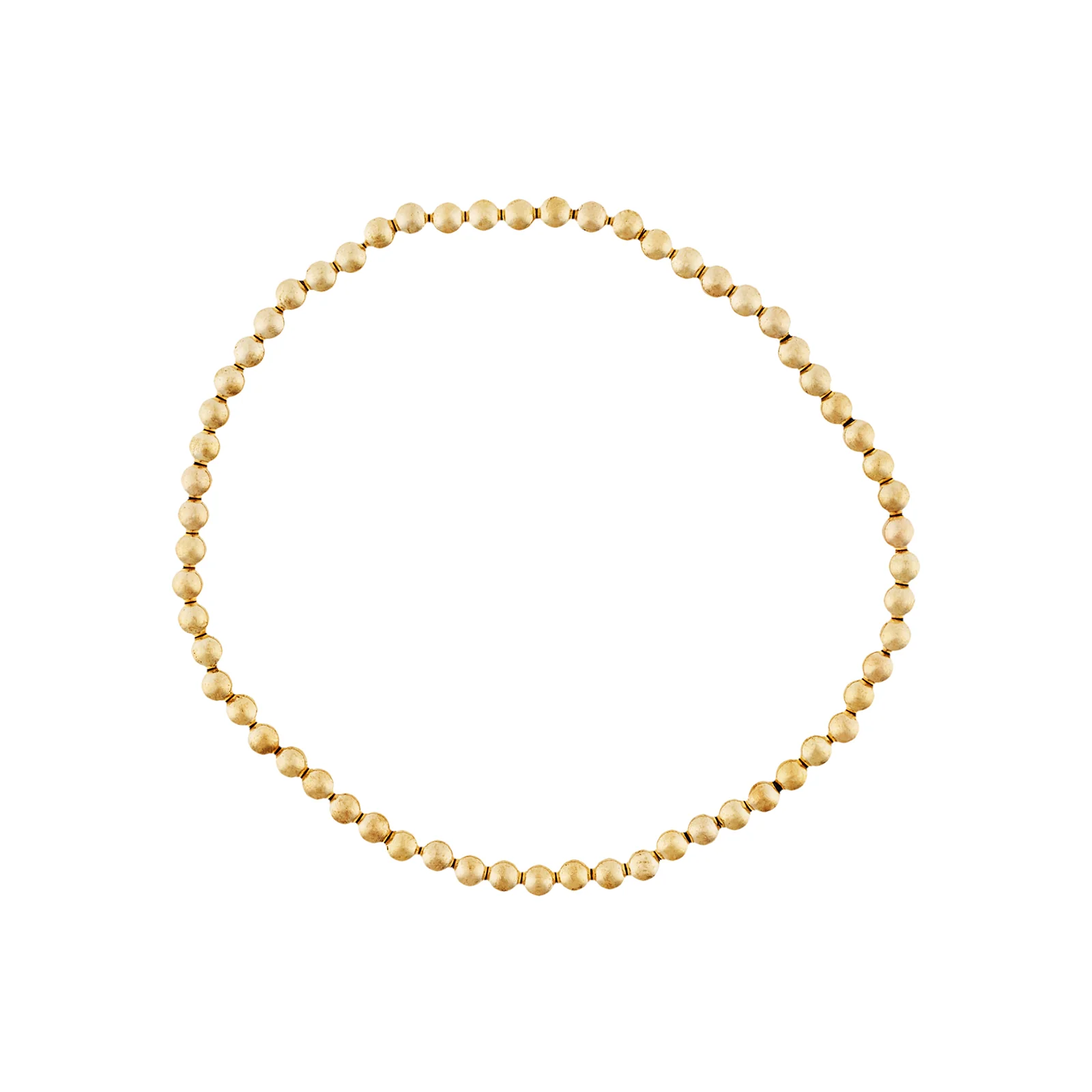 Kiva Gold and White Seashells Layered Bracelet - Image 5