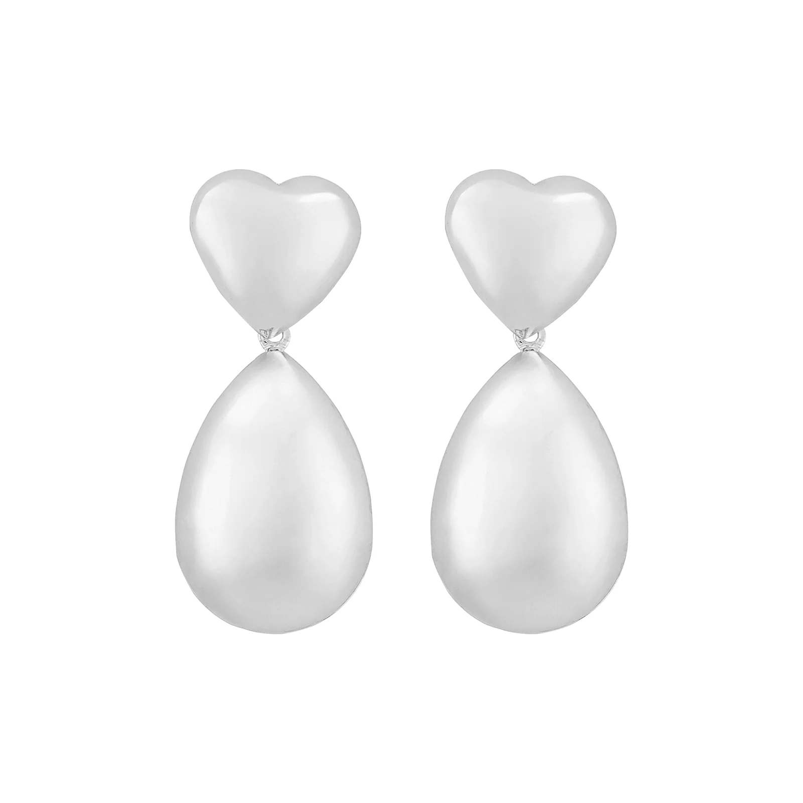 Koioko Silver Love Earrings - Image 3