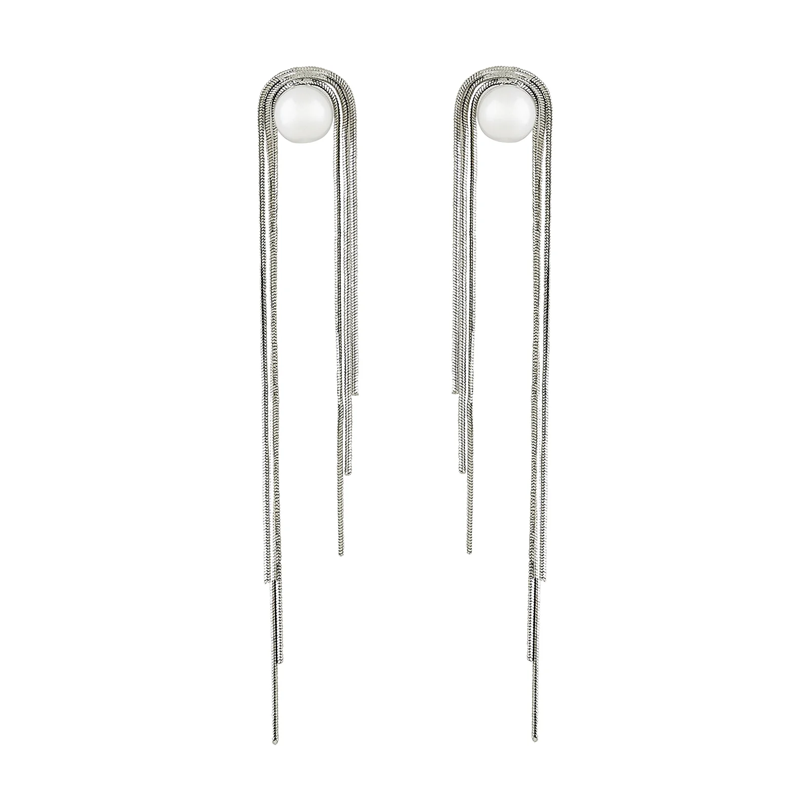 Lil Lumi Silver Bling Earrings - Image 3