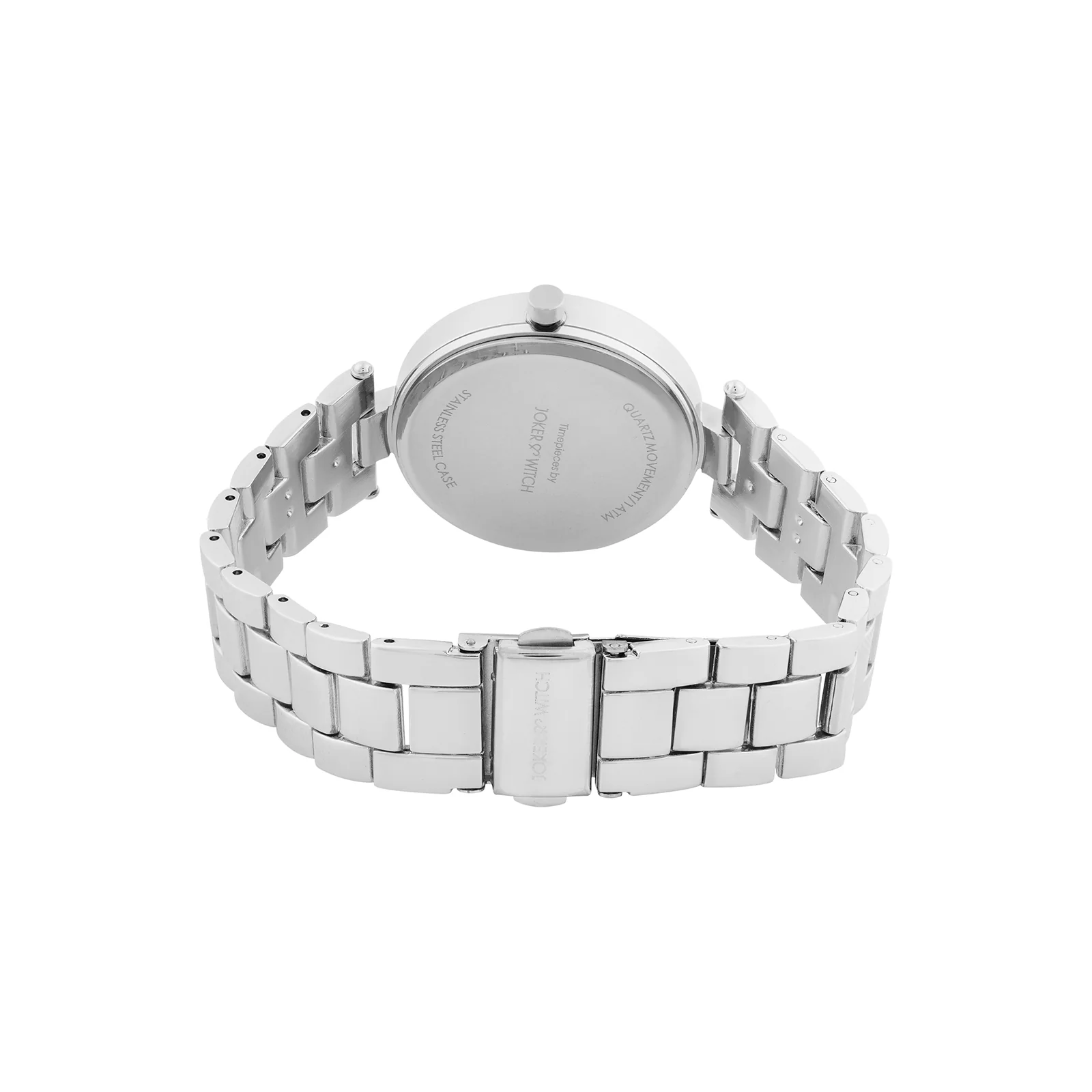 Liora Black Medium Dial Silver Linked Chain Strap Women's Watch - Image 6