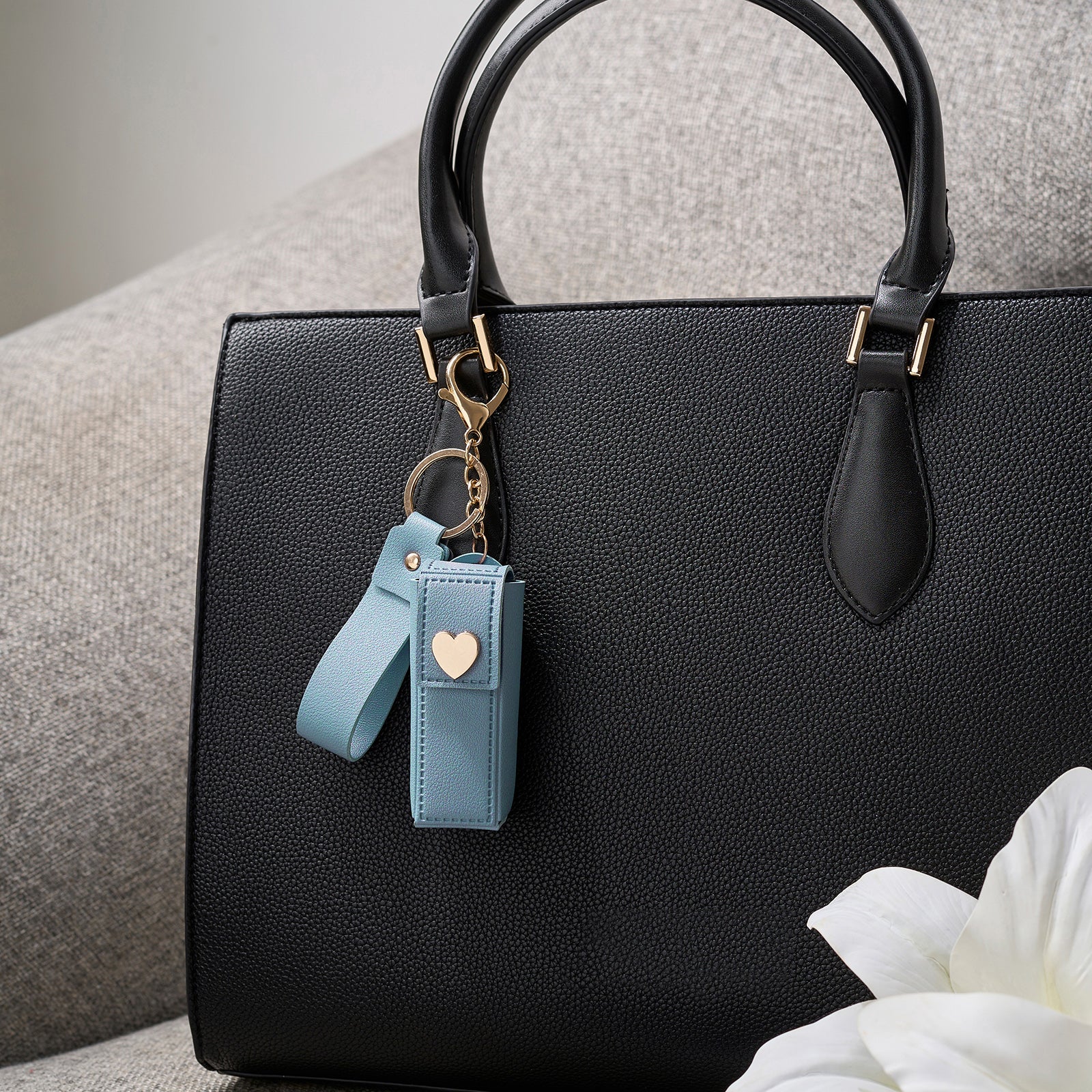 Lippy Pop Blue Bag Charm - Image 2