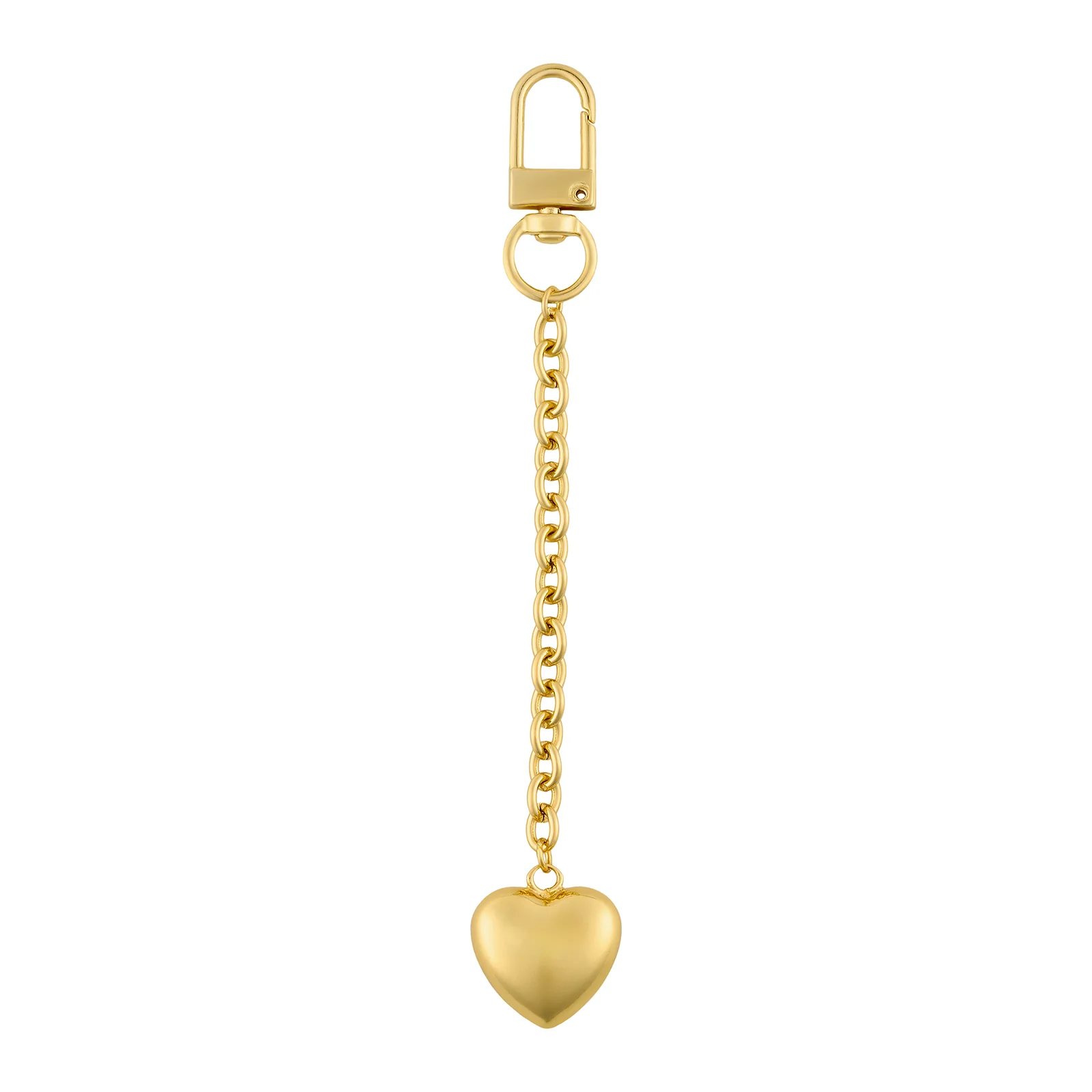 Lovey Dovey Gold Pendant Bag Charm - Image 3