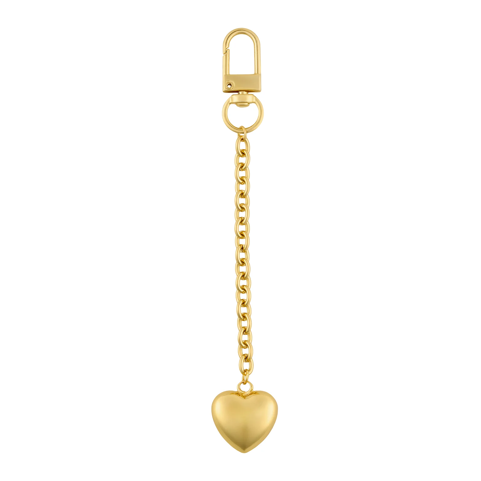 Lovey Dovey Gold Pendant Bag Charm - Image 4