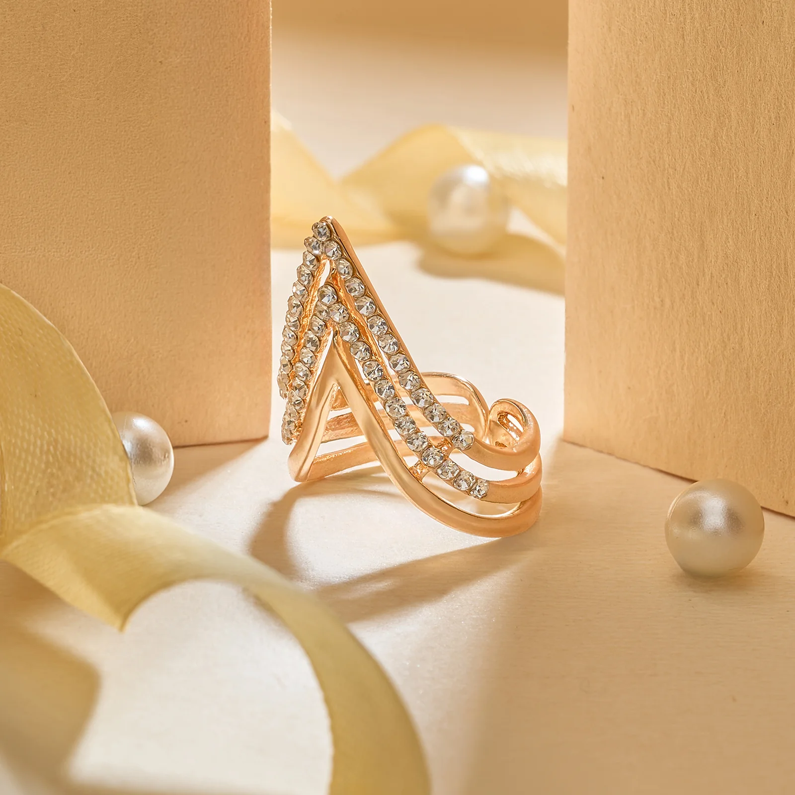 Loxley Gold Bling Ring - Image 2