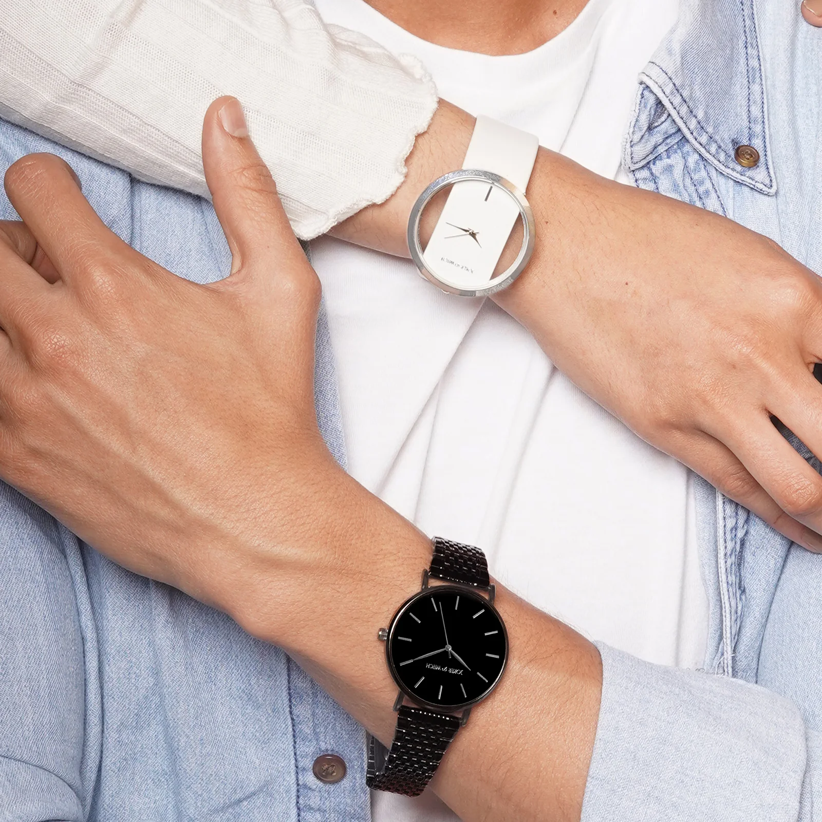 Luke & Laura Couple Watches