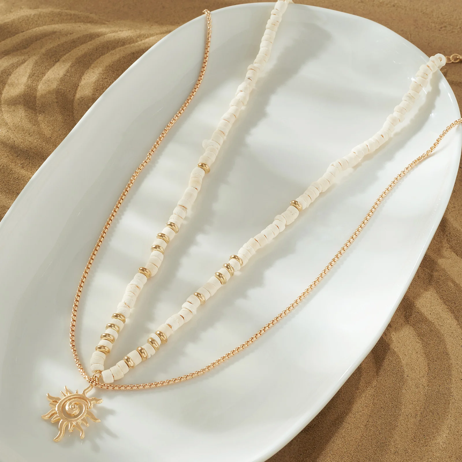 Lumion Gold Unisex Necklace - Image 3