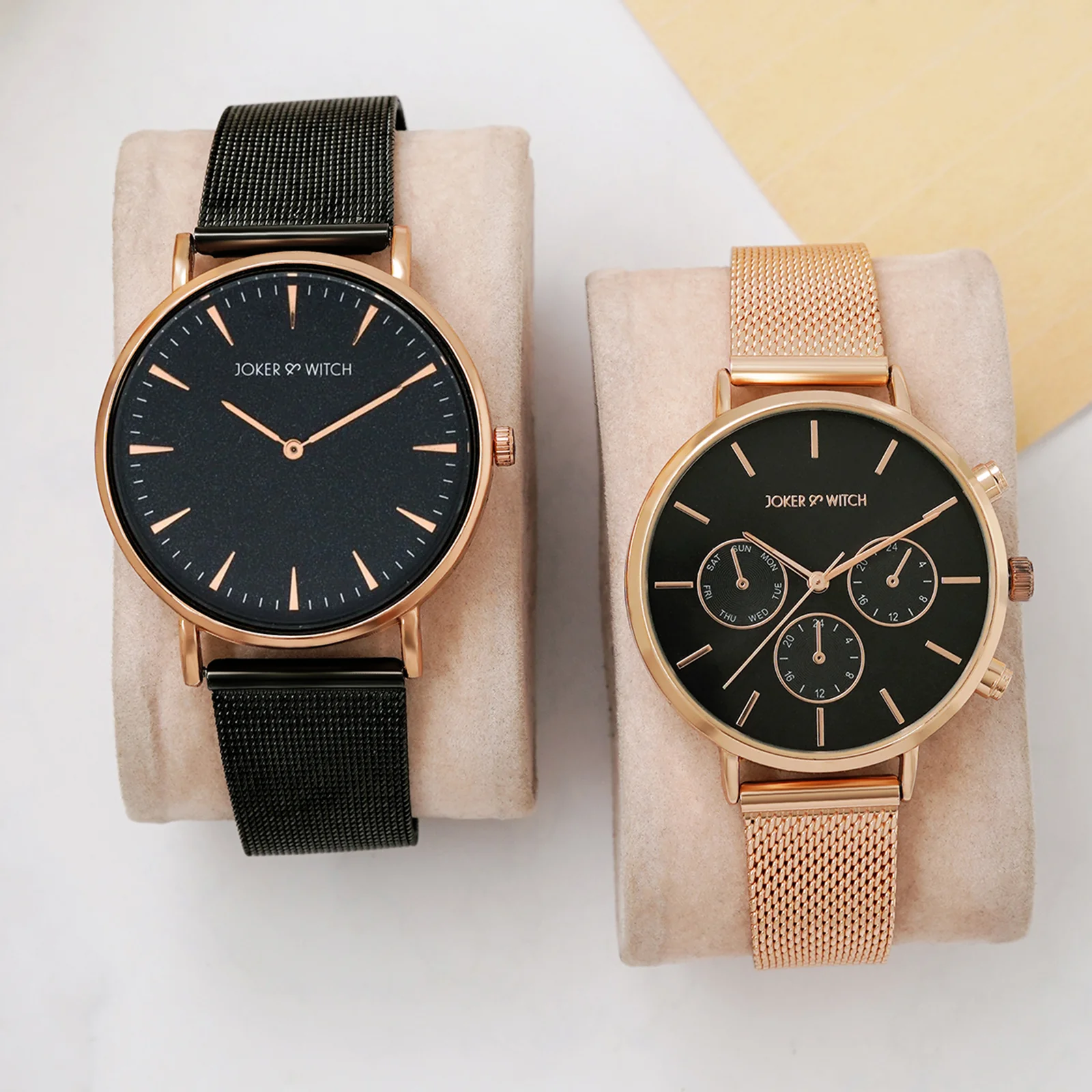 Luna & Alex Couple Watches