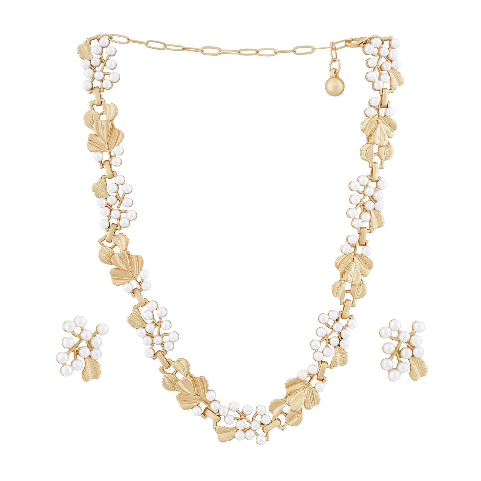 Lureva Molten Pearl Jewelry Set - Image 3