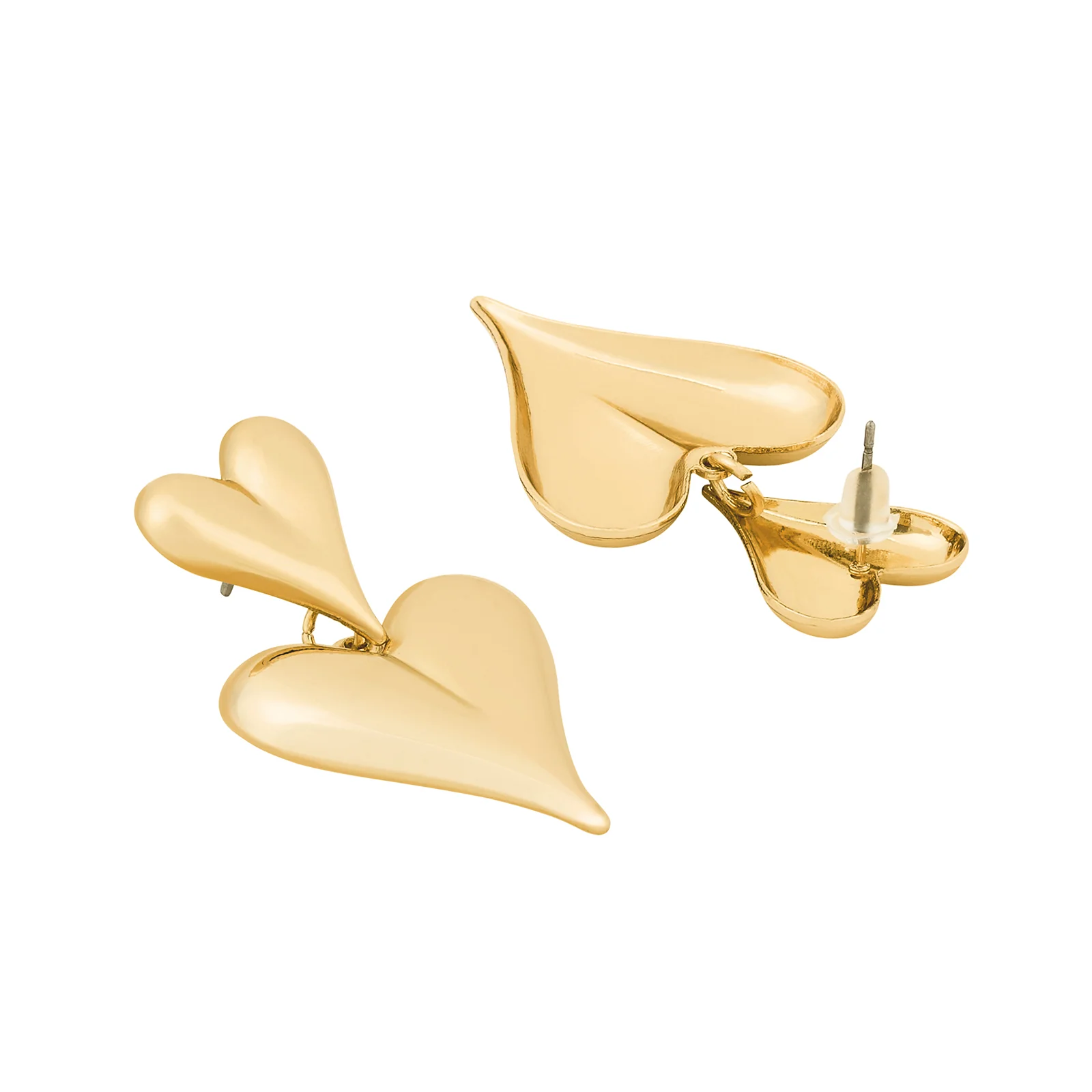 Luvella Gold Love Earrings - Image 5