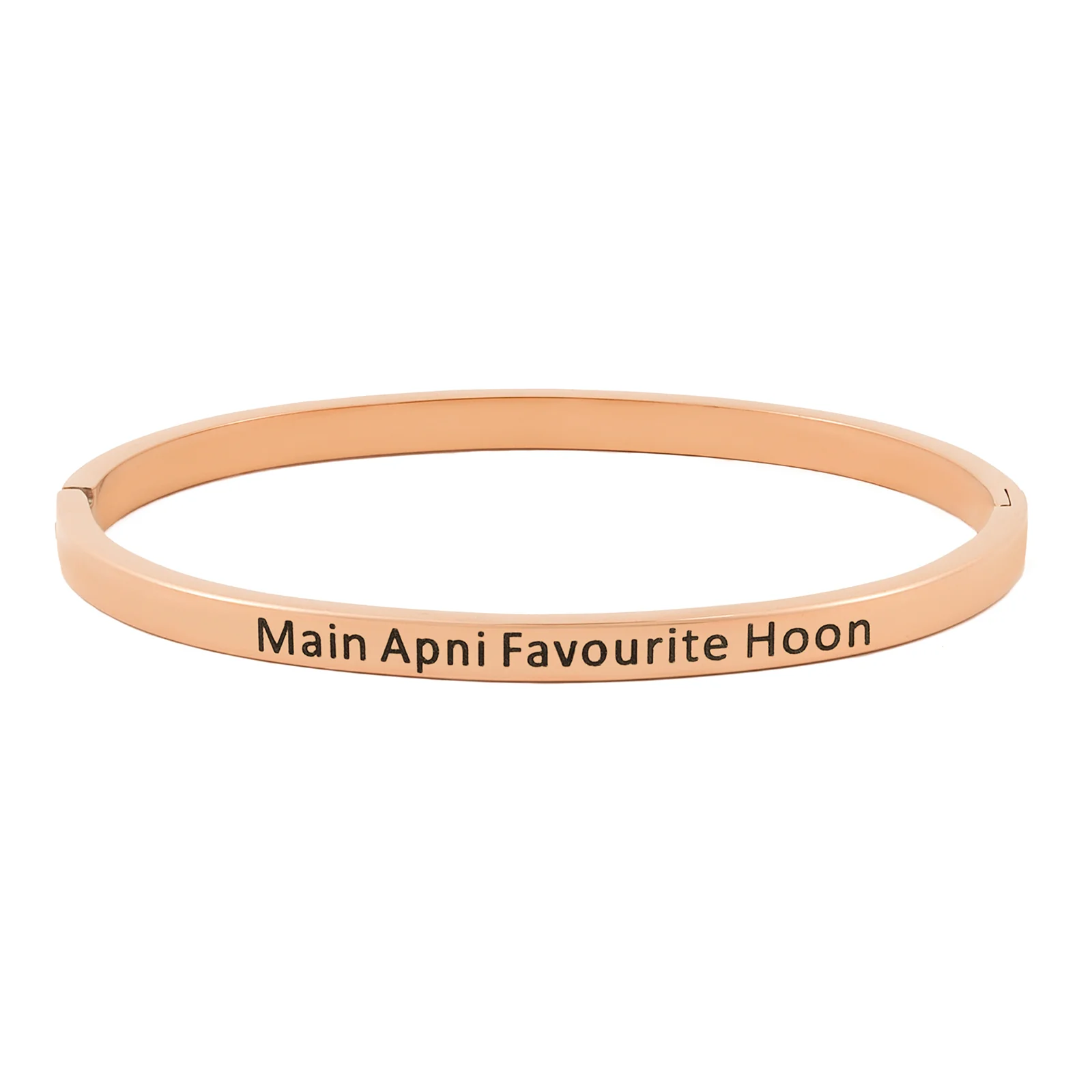 Main Apni Favourite Hoon Rose Gold Mantra Band - Image 3