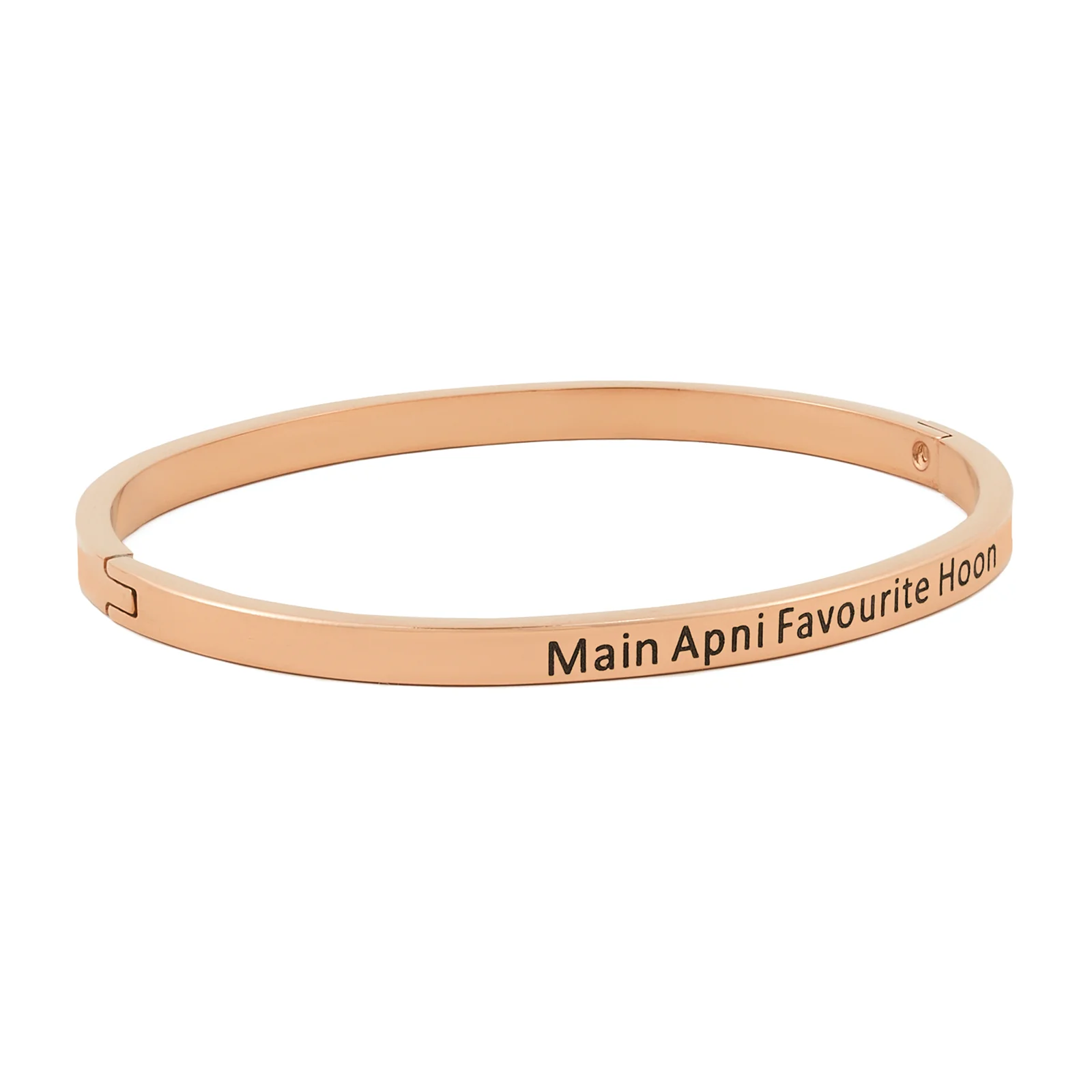Main Apni Favourite Hoon Rose Gold Mantra Band - Image 4