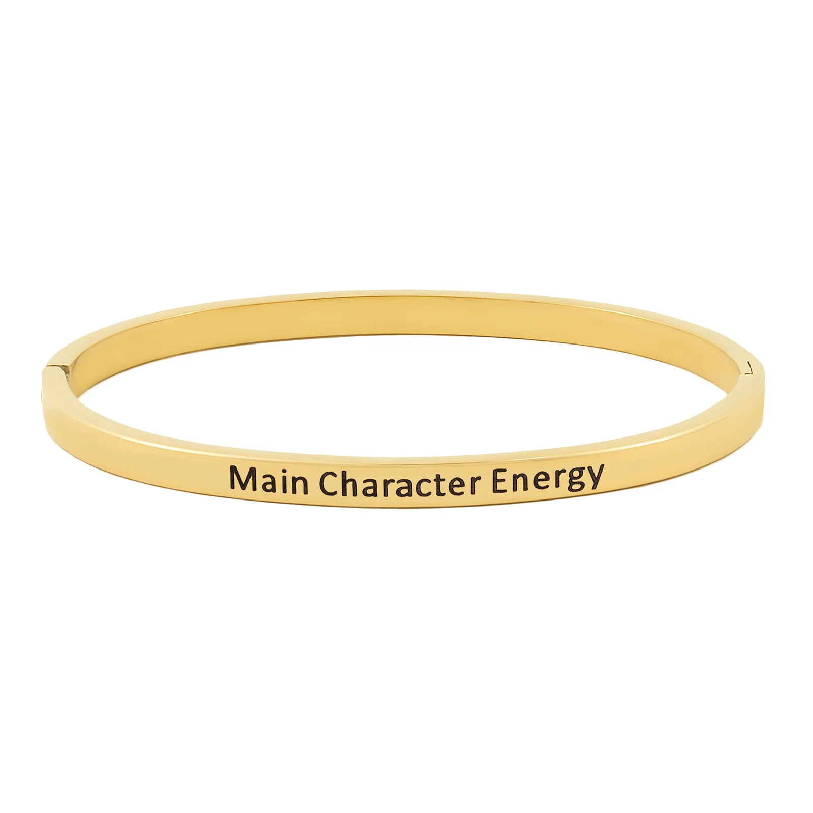 Main Character Energy Gold Mantra Band - Image 3