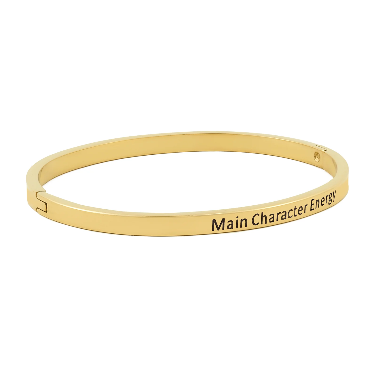 Main Character Energy Gold Mantra Band - Image 4