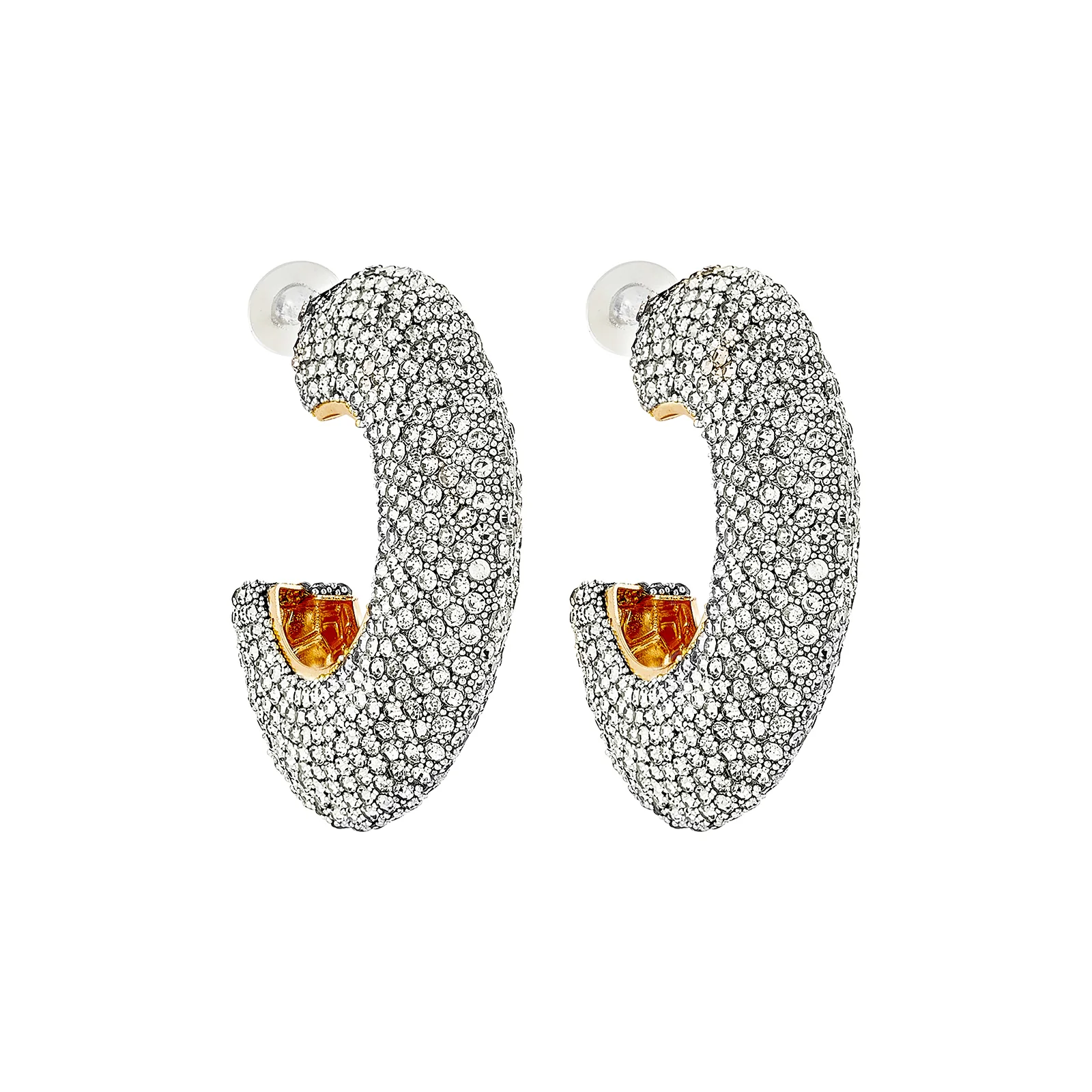Maribel Silver Bling Earring - Image 3