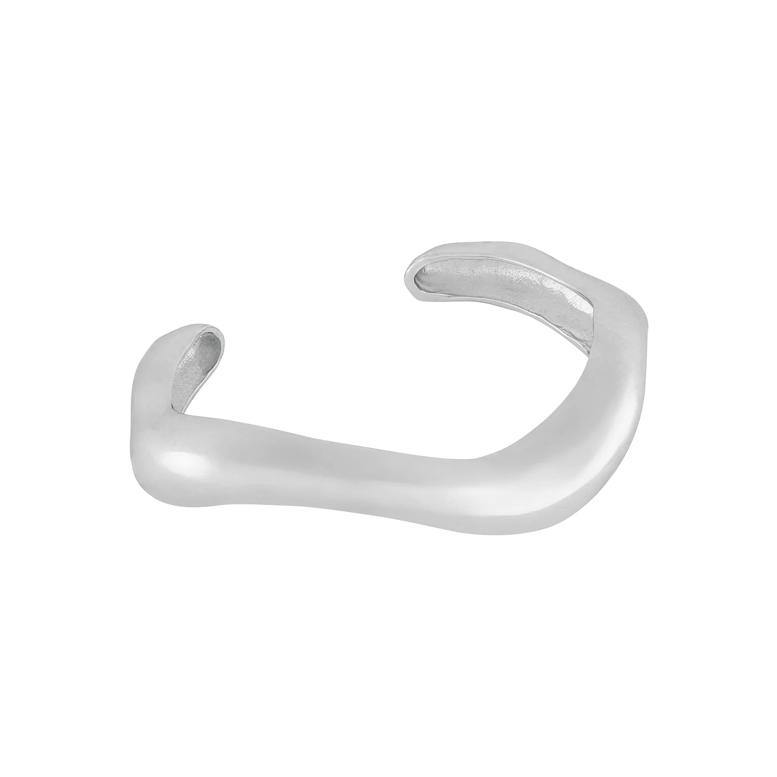 Massira Silver Chunky Bracelet - Image 4