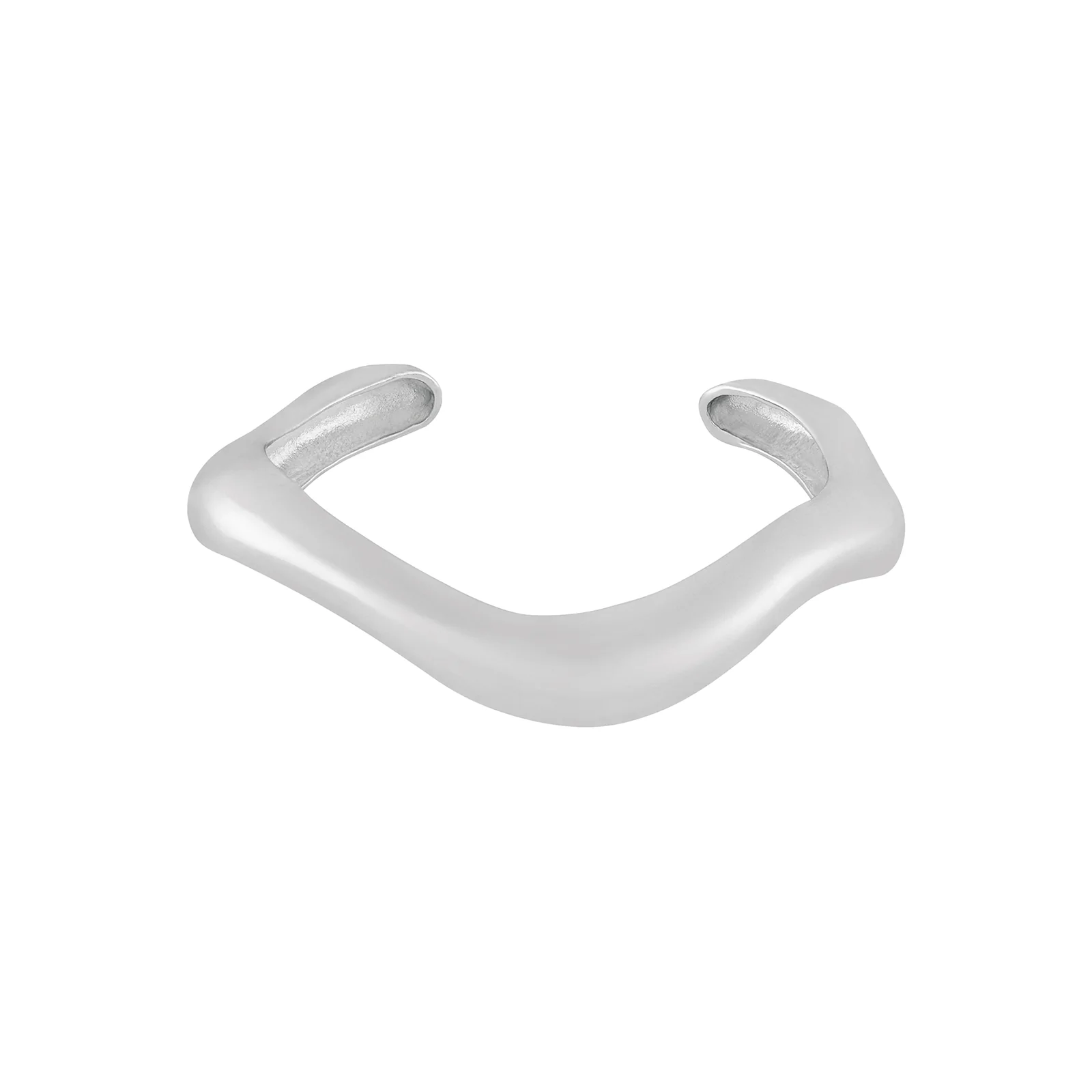 Massira Silver Chunky Bracelet - Image 6