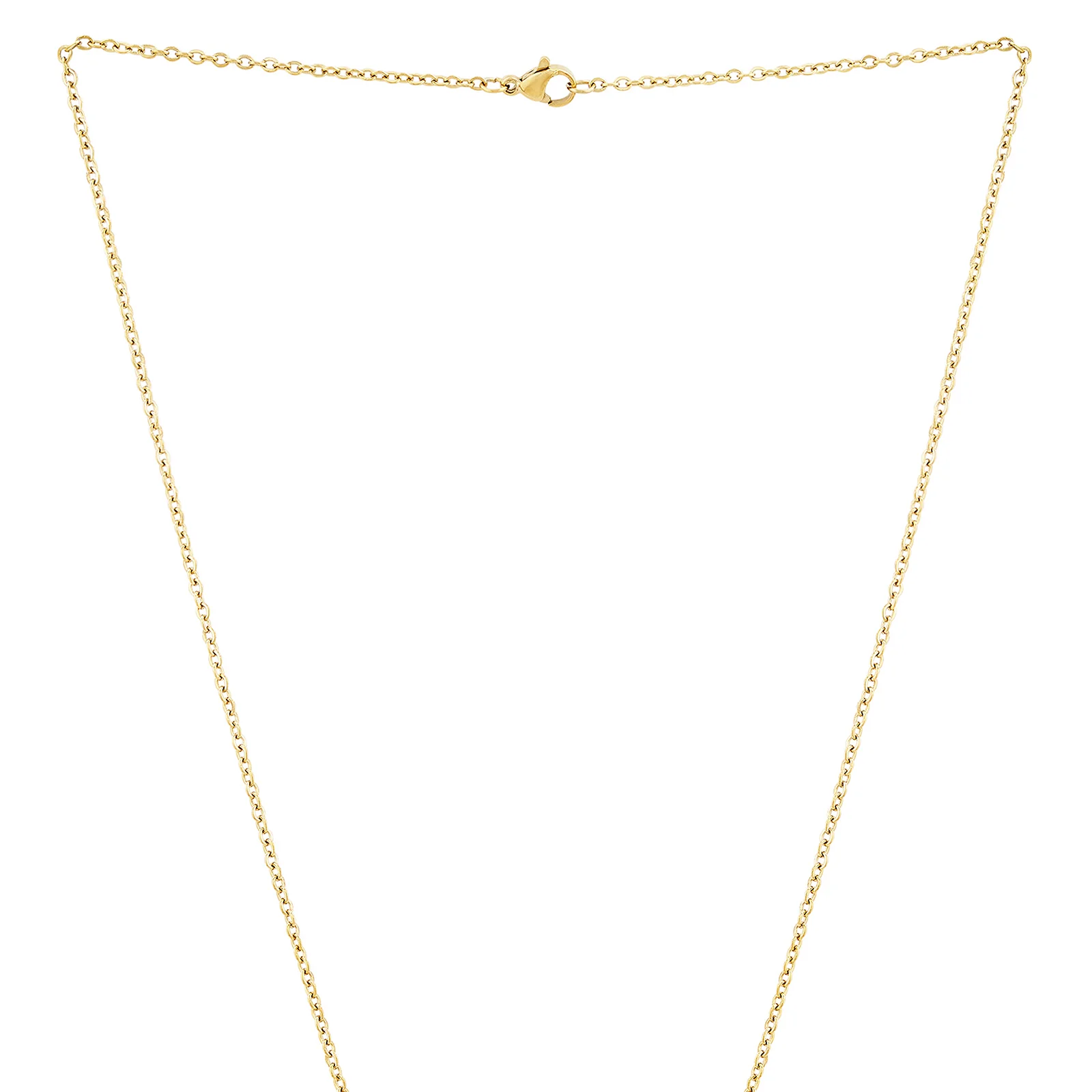 Minimal Gold Women's Heart Mantra Necklace - Image 4