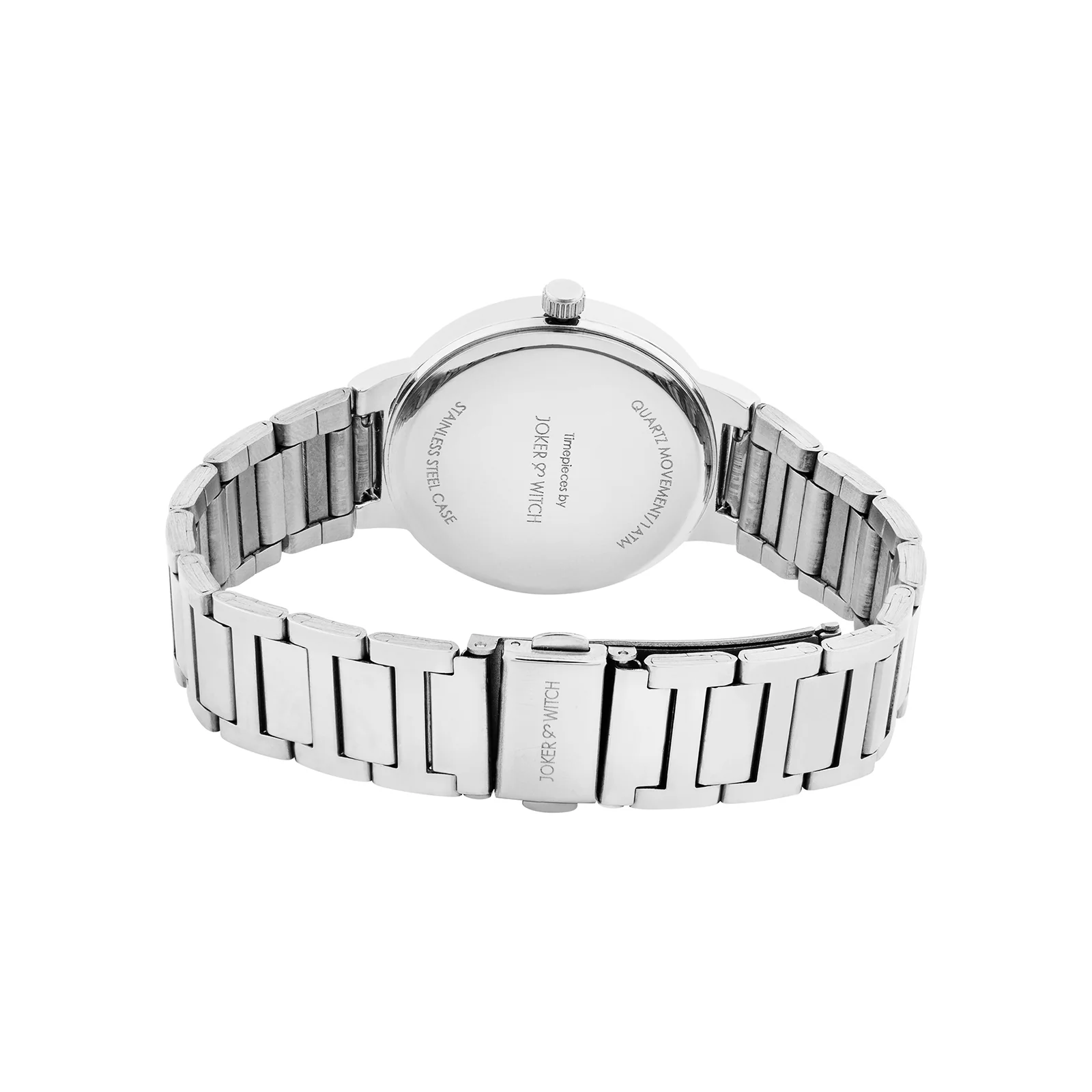 Mirage Pink Medium Dial Silver Linked Chain Strap Women's Watch - Image 6