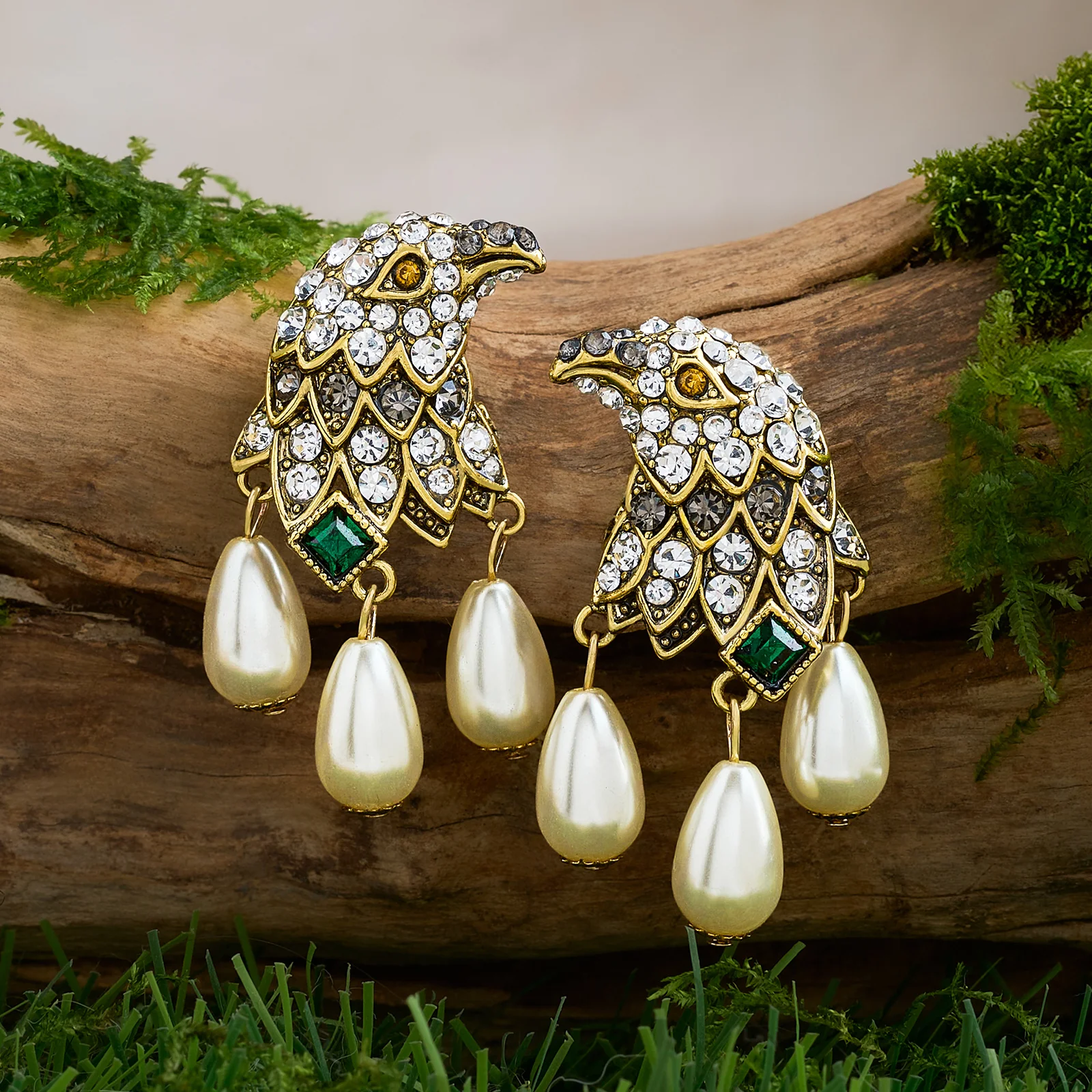 Moriellee Gold Eagle Earring