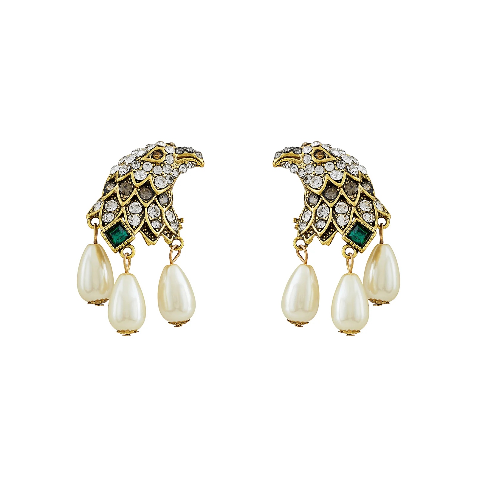 Moriellee Gold Eagle Earring - Image 3