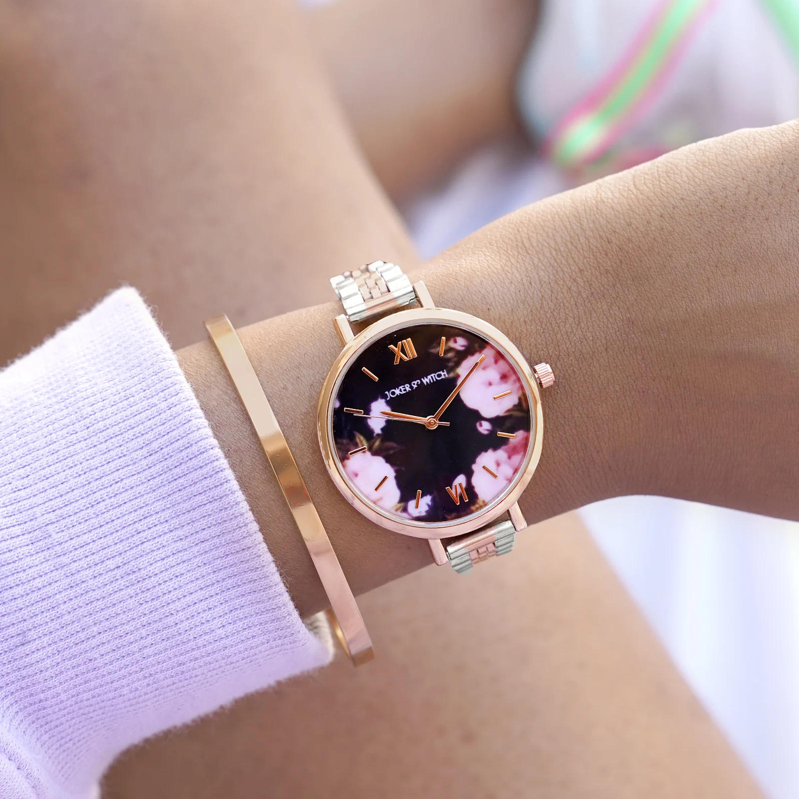 Multiflora Watch Bracelet Stack