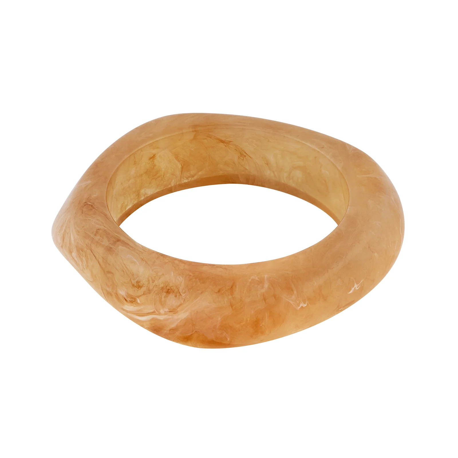 Naïra Tea Brown Chunky Bracelet - Image 3