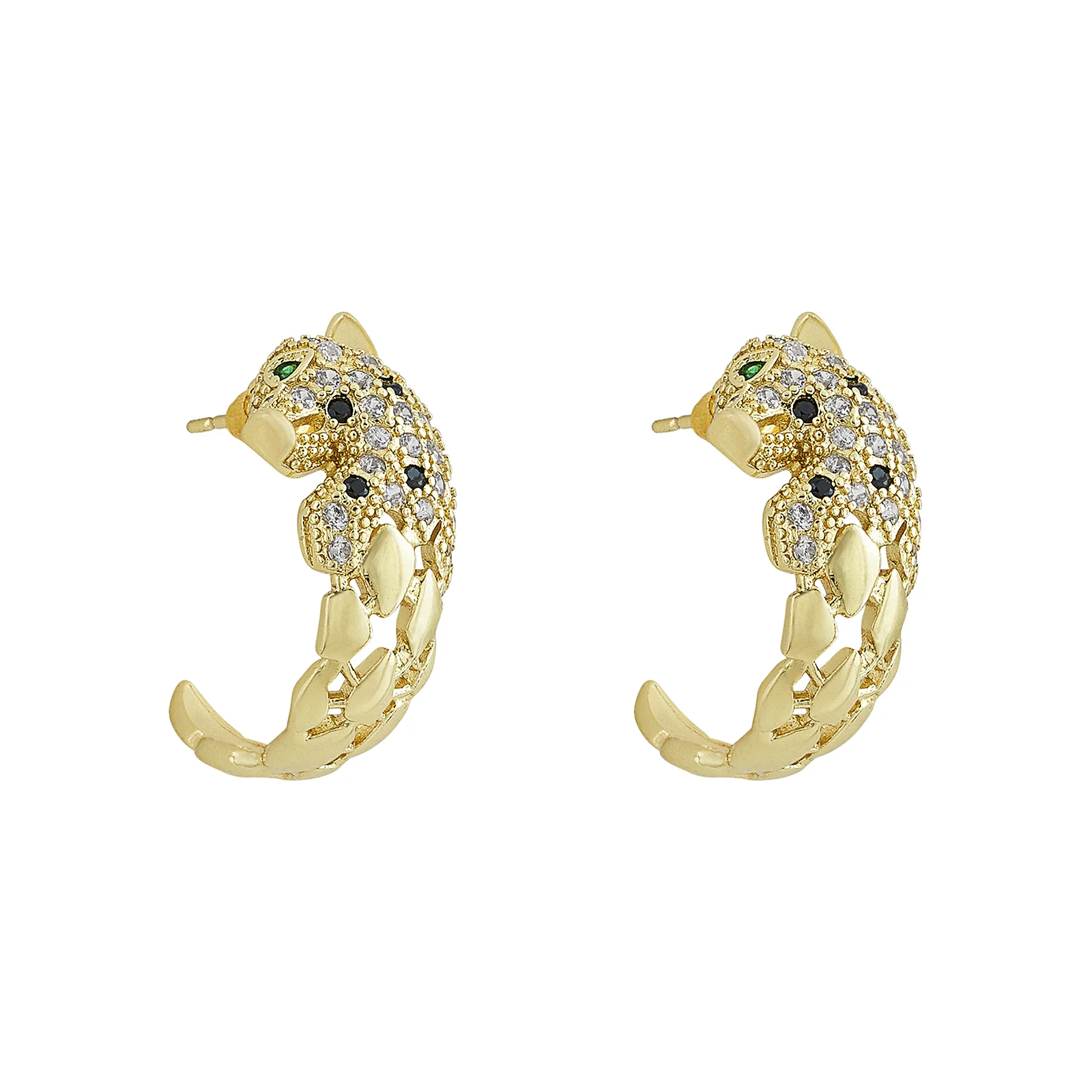 Nereia Gold sea-horse Earrings - Image 3